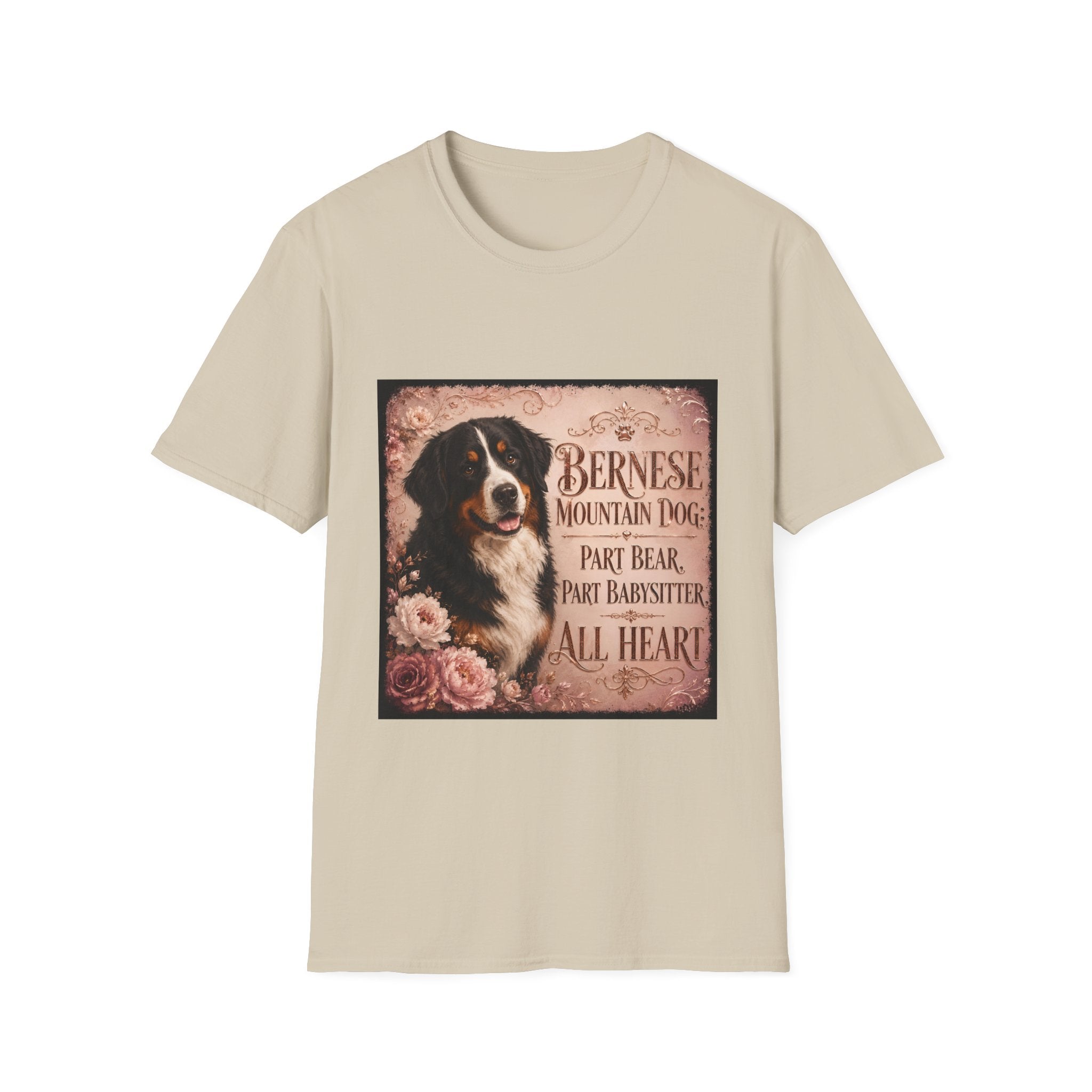 Bernese Mountain Dog Shirt | All Heart Dog Lover Tee