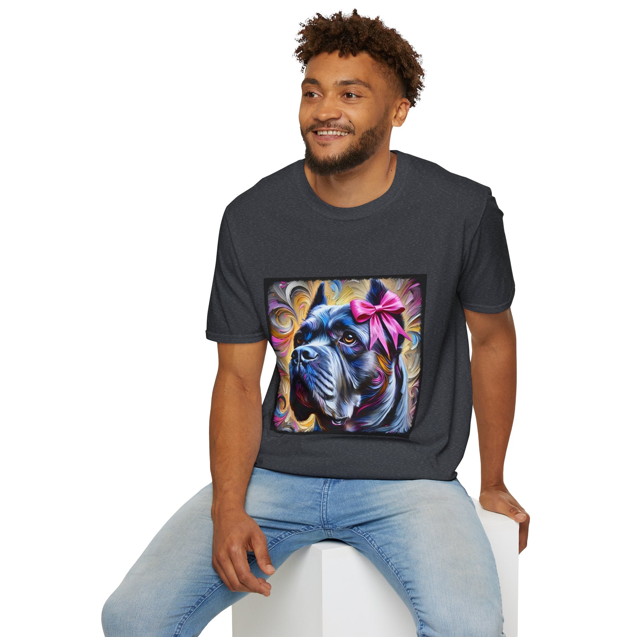 Cane Corso Golden Swirl | Unisex Dog T-Shirt