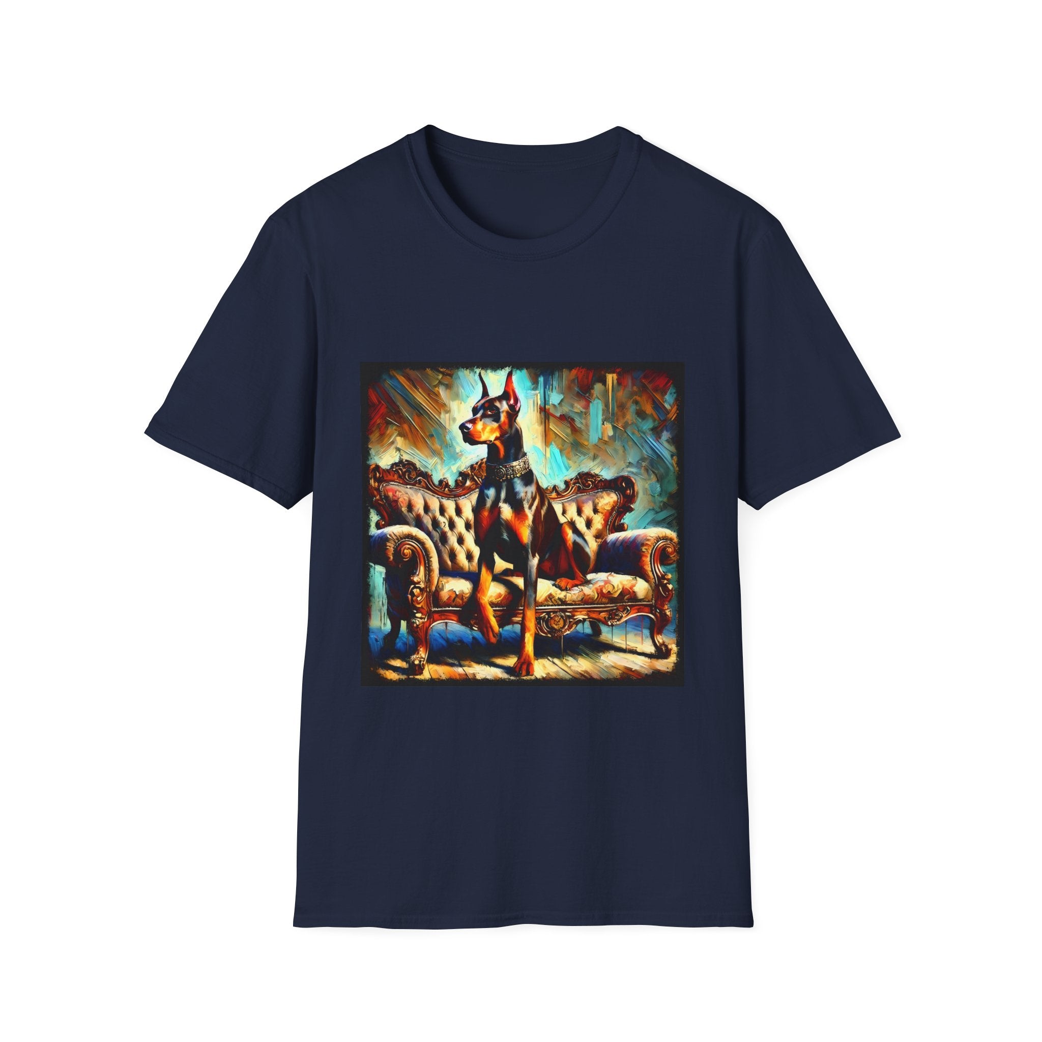 Doberman Pinscher Chocolate Classic | Unisex Dog T-Shirt