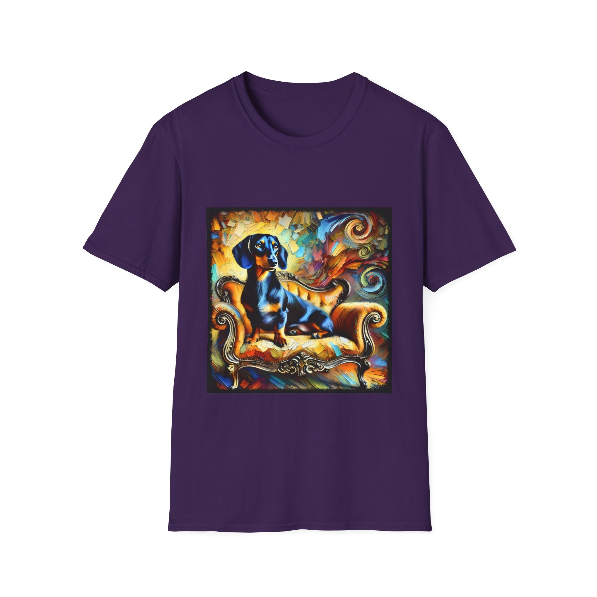 Dachshund Bold Swirl | Unisex Dog T-Shirt