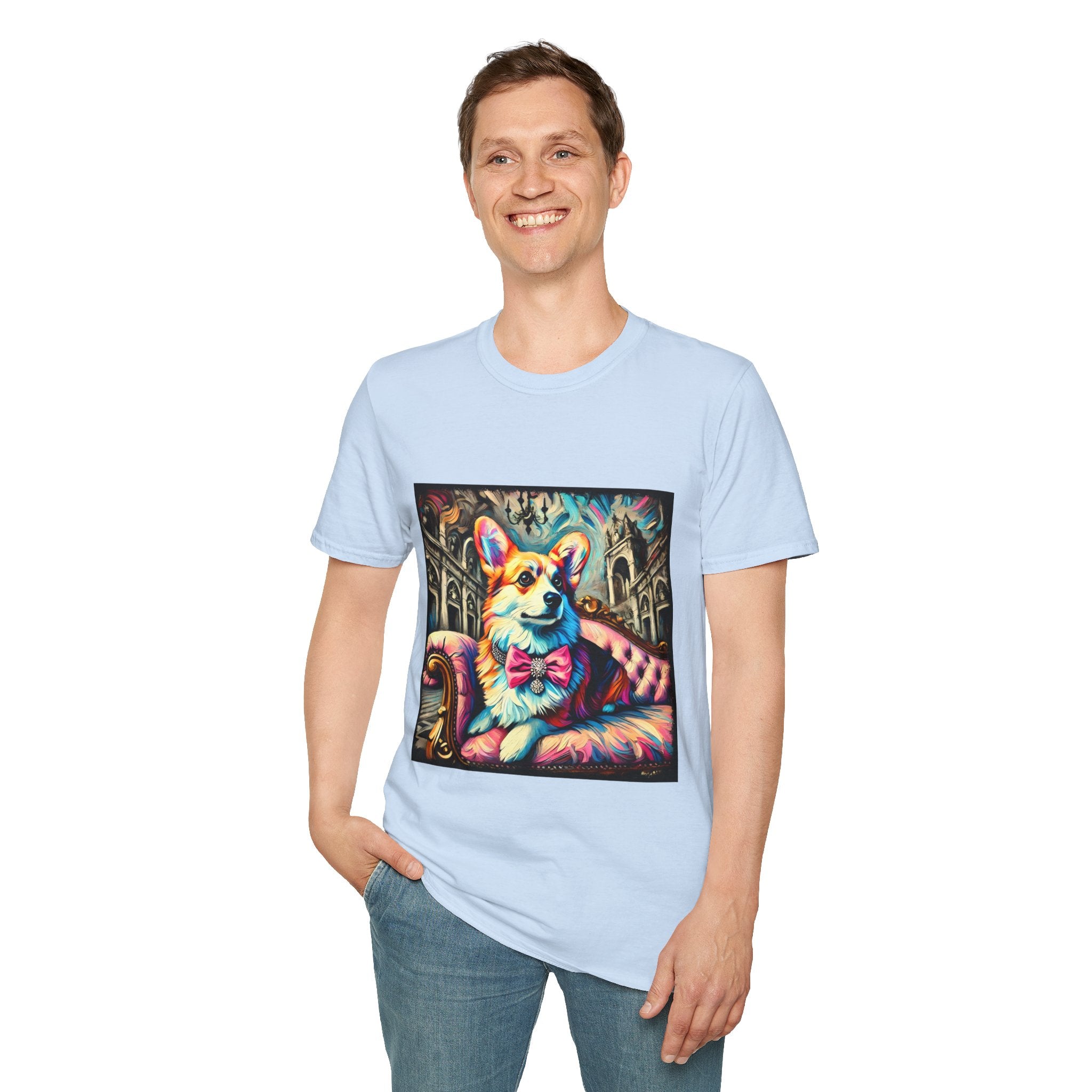 Pembroke Welsh Corgi Diamond Princess Classic | Unisex Dog T-Shirt