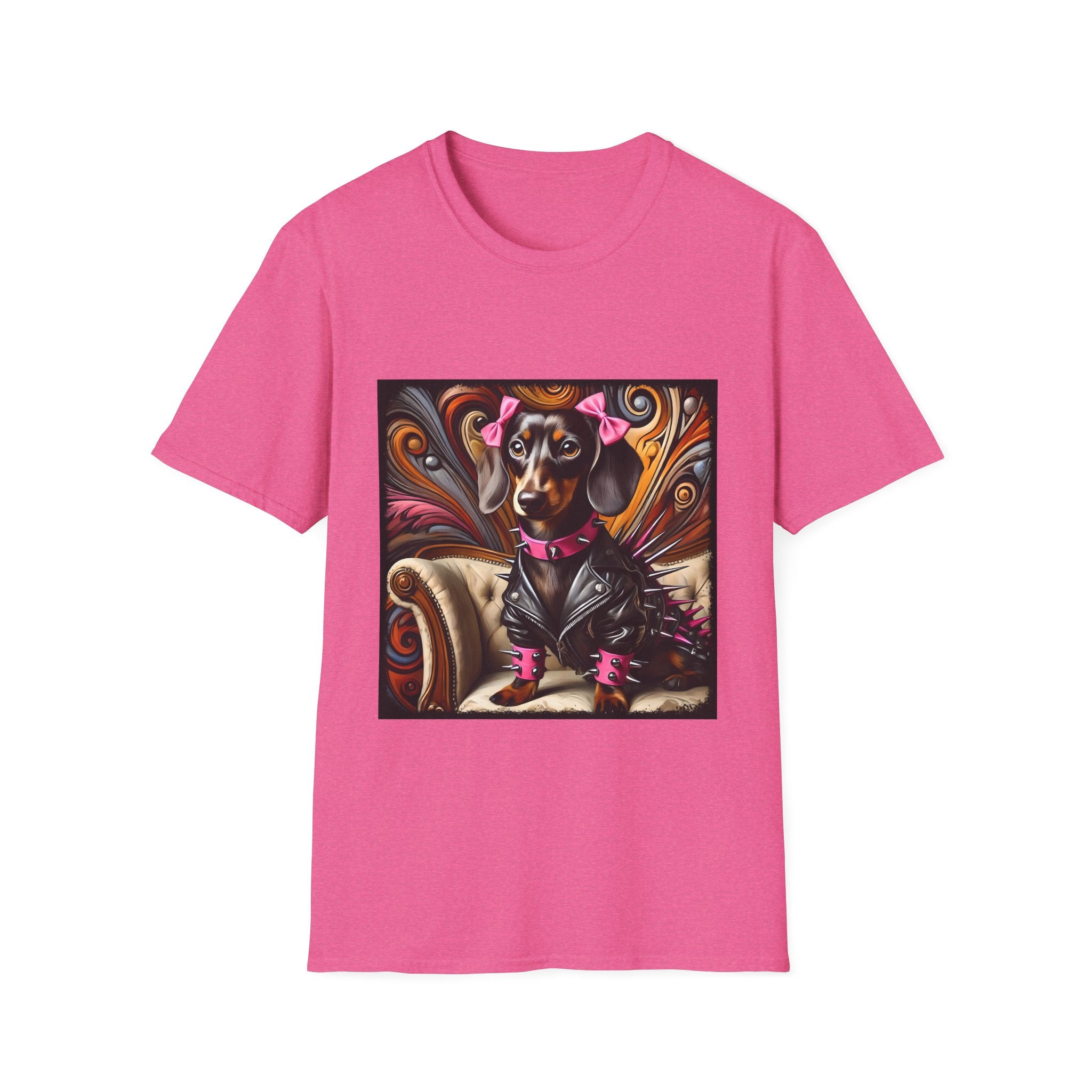 Dachshund Edgy Rocker | Unisex Dog T-Shirt