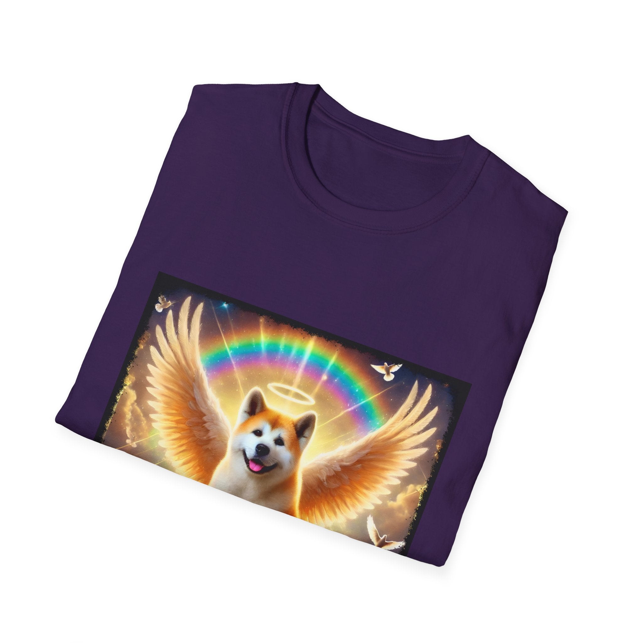 Akita Shirt | Rainbow Bridge Dog Lover Tee