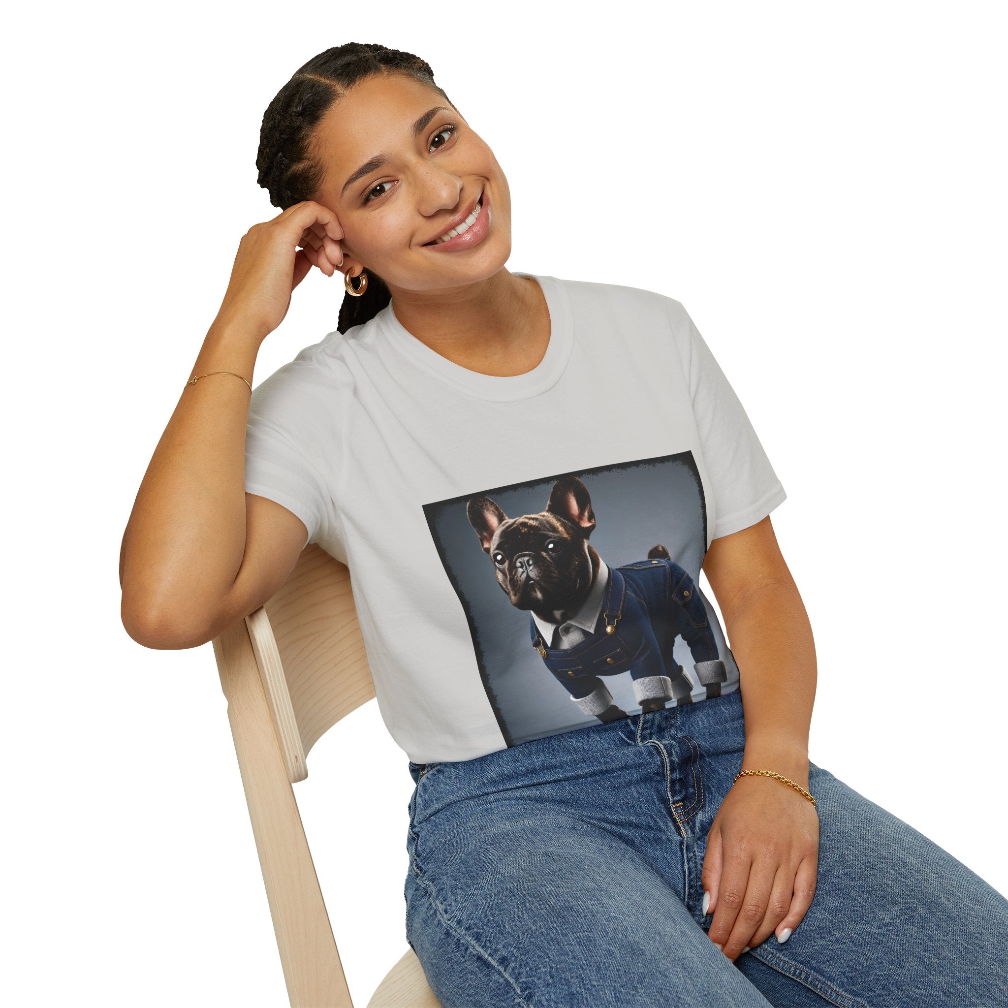 French Bulldog Shirt | Denim Dream Dog Lover Tee