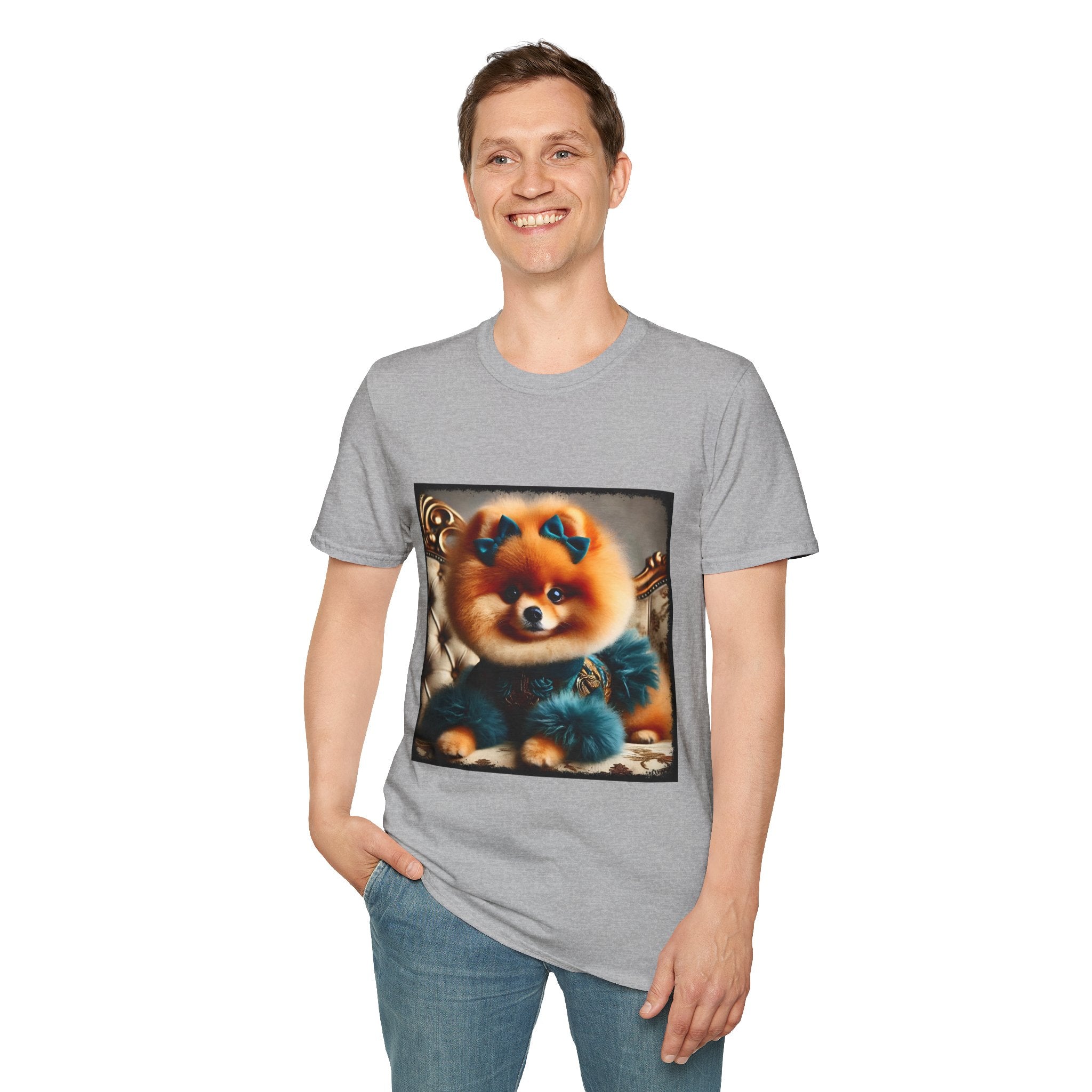 Pomeranian Fluff Boss | Unisex Dog T-Shirt