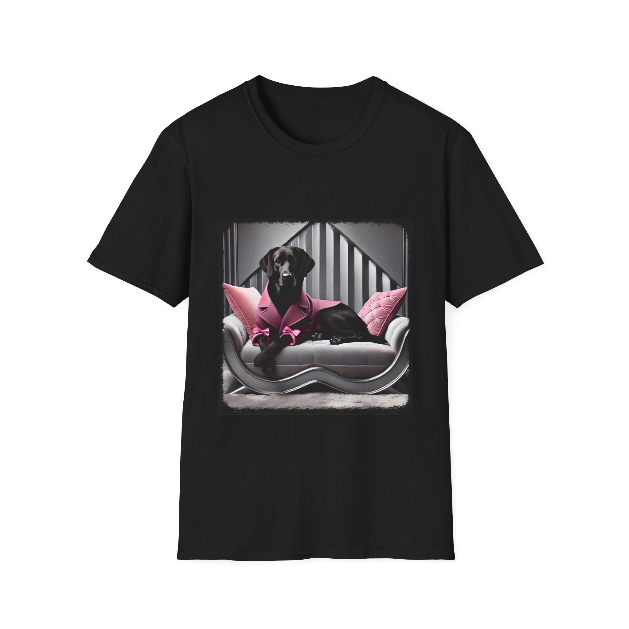 Labrador Retriever Pink Pony Girl | Unisex Dog T-Shirt