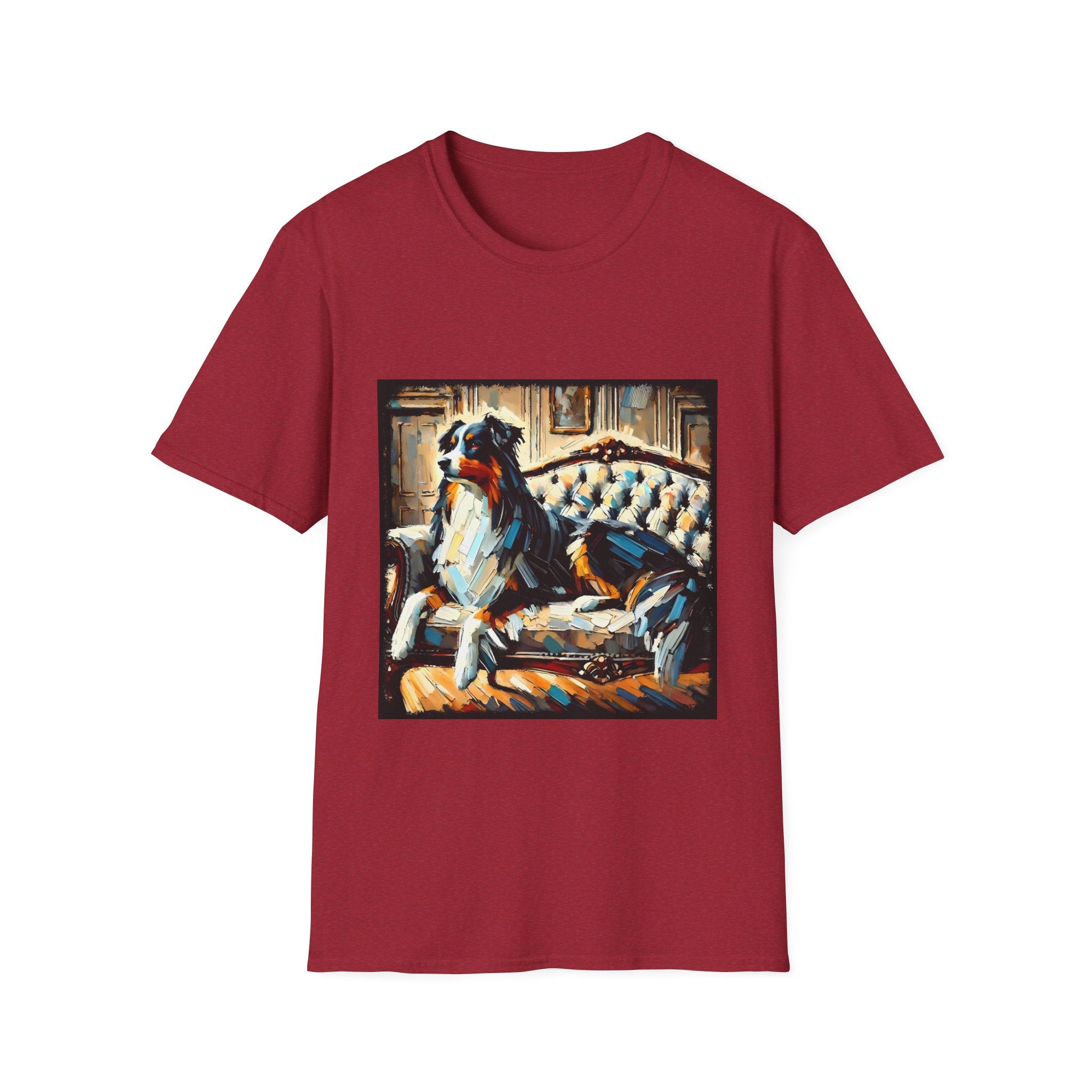 Australian Shepherd Vibrant Classic | Unisex Dog T-Shirt