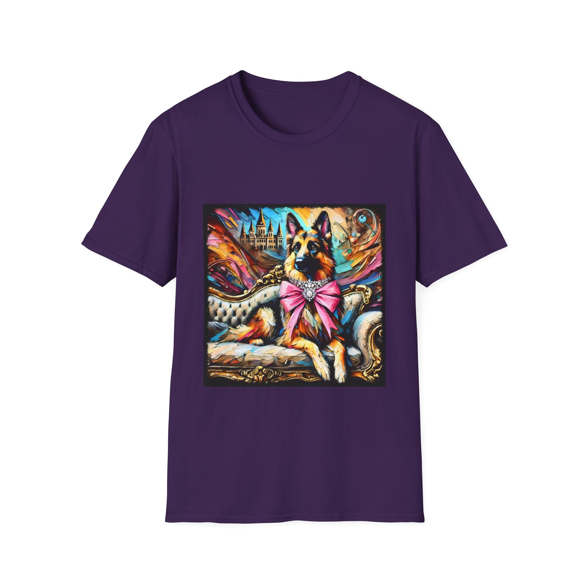 German Shepherd Diamond Princess Classic II | Unisex Dog T-Shirt
