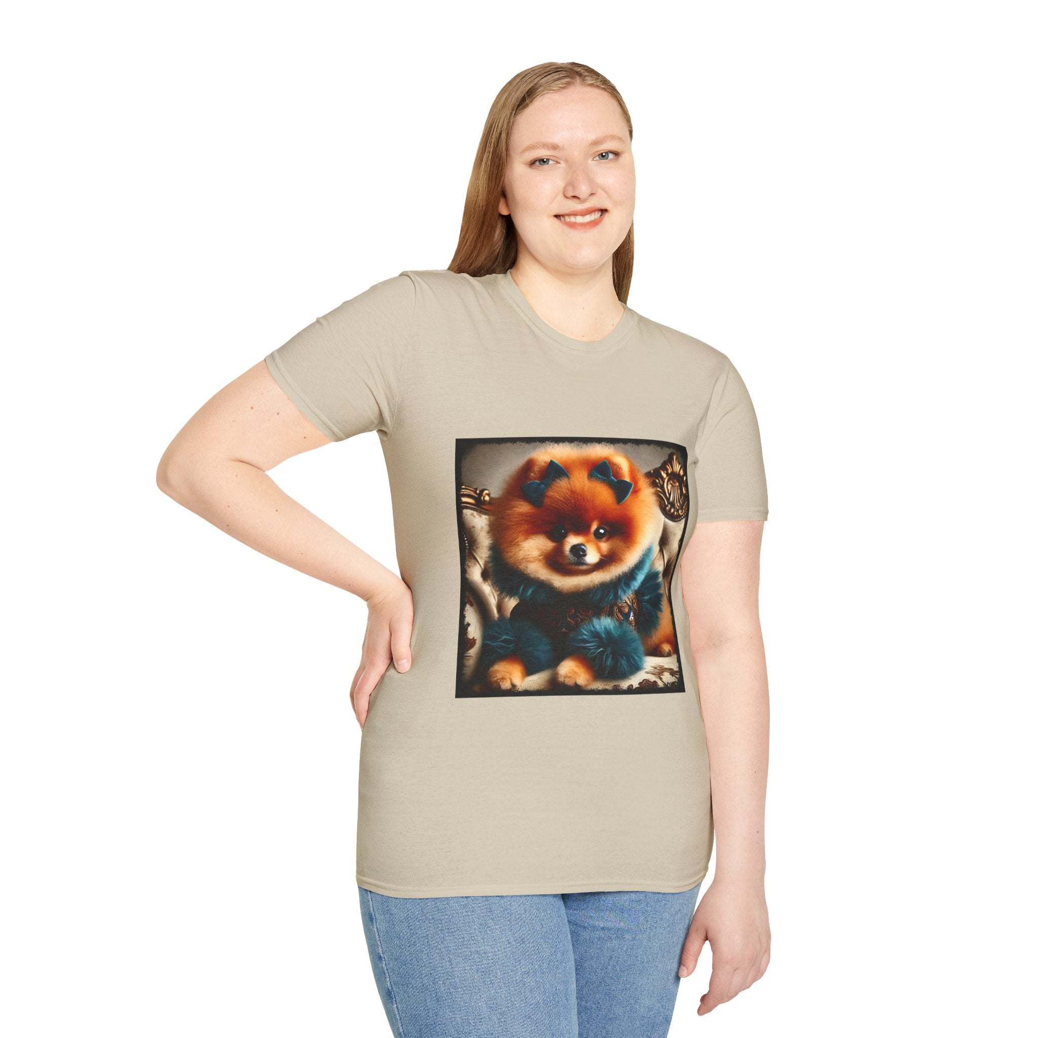 Pomeranian Pawsh Pawfluencer | Unisex Dog T-Shirt