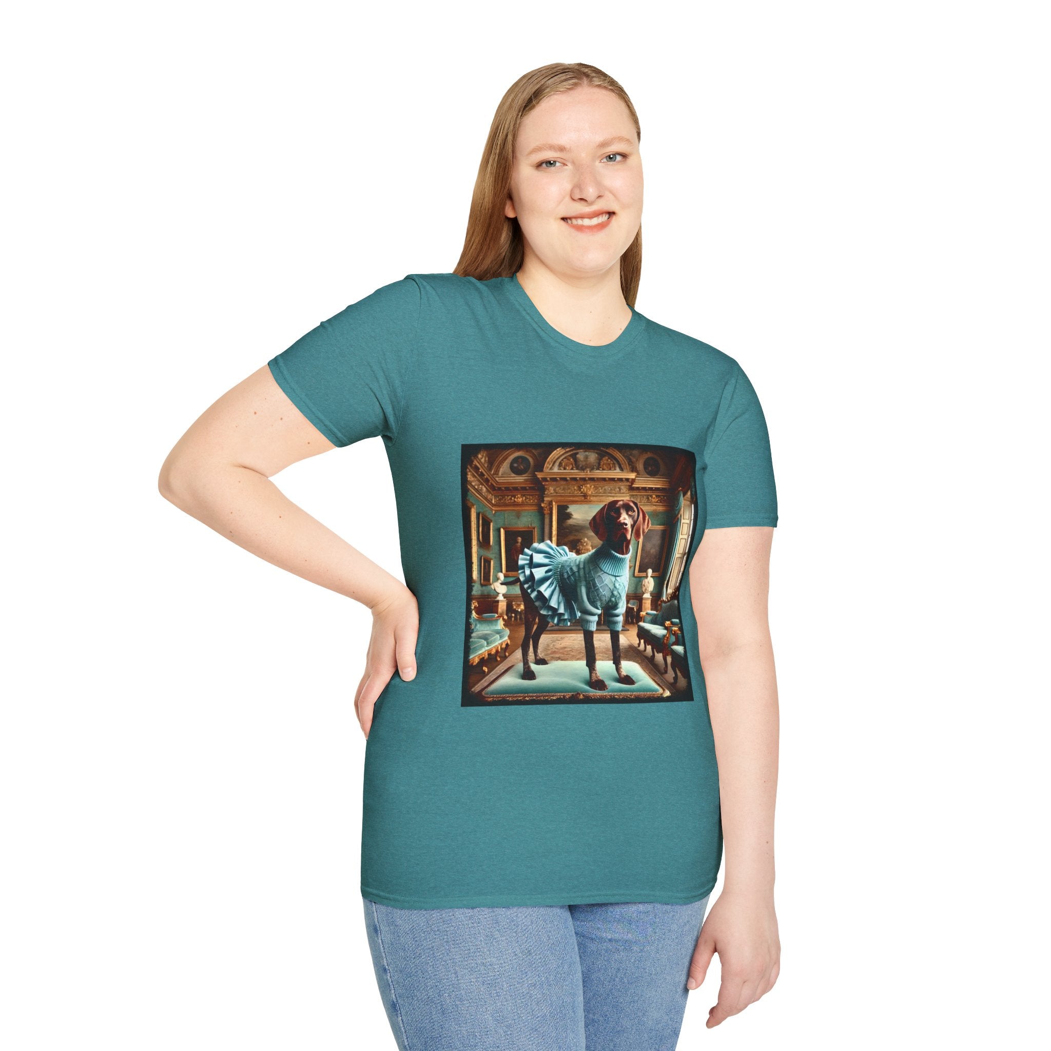 German Shorthaired Pointer Runway Rebel | Unisex Dog T-Shirt