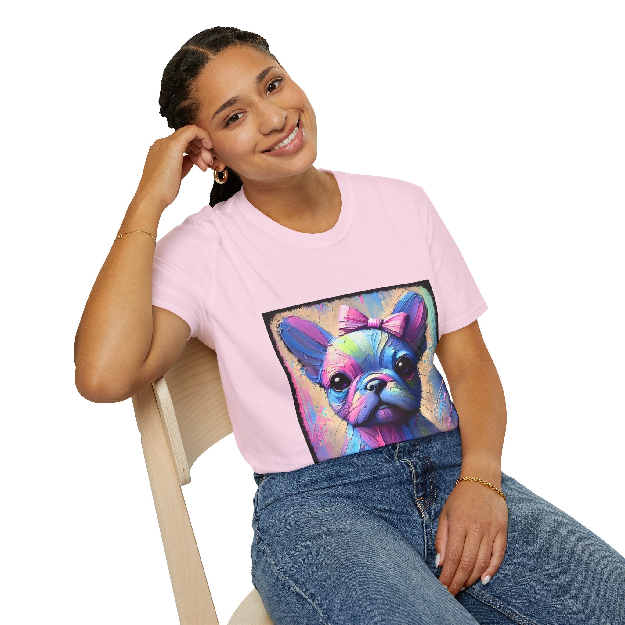 French Bulldog Shirt | Neon Classic Dog Lover Tee