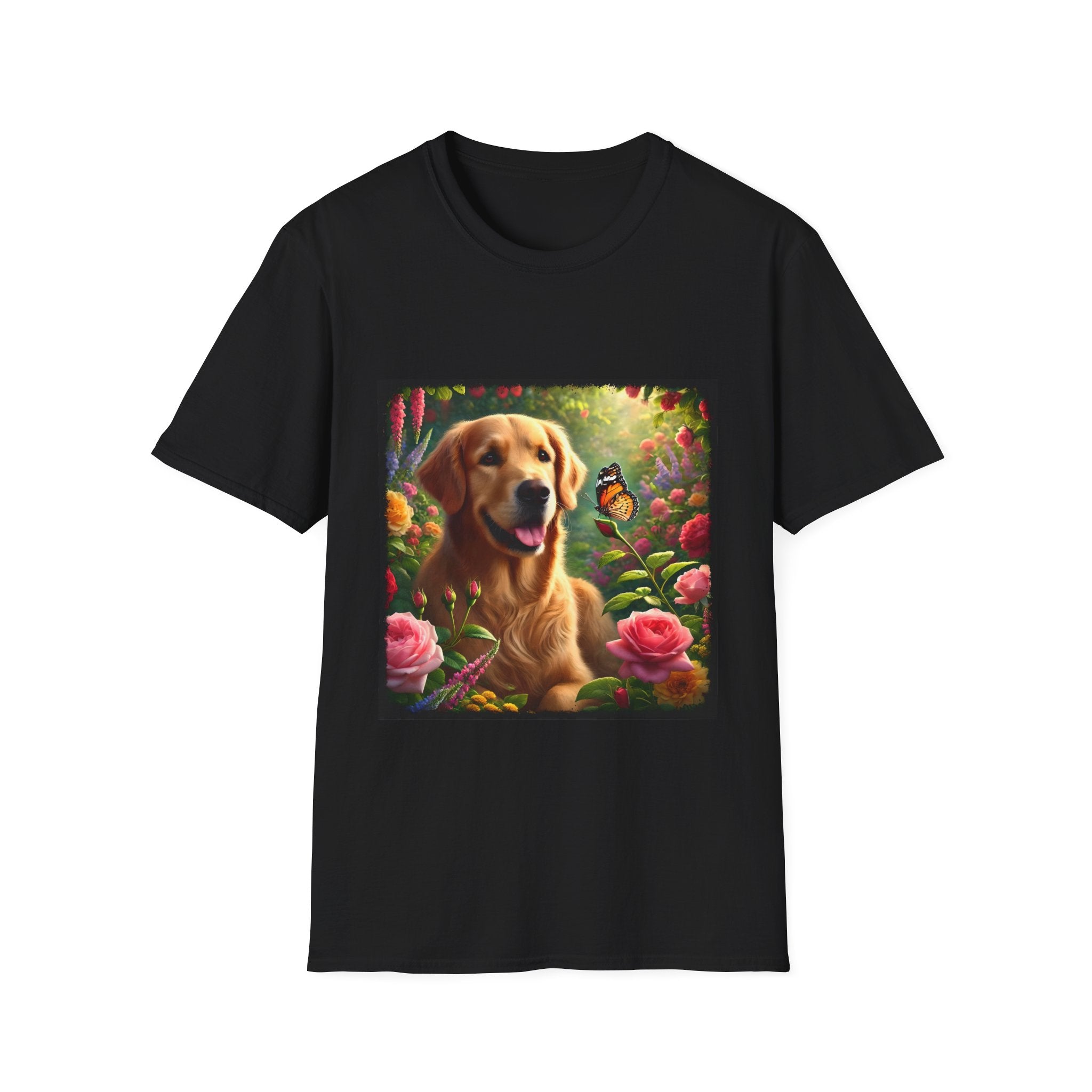 Golden Retriever Shirt | Garden Party Dog Lover Tee