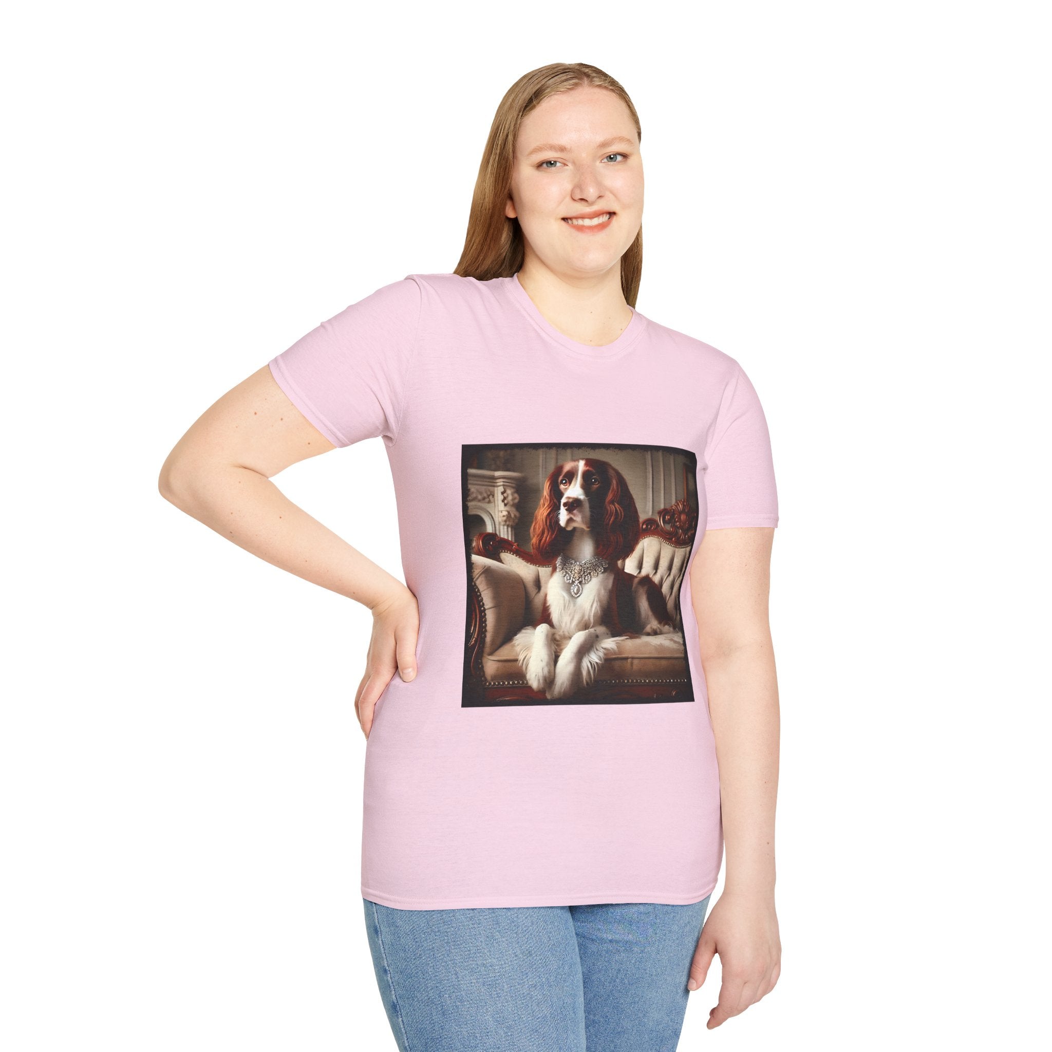 English Springer Spaniel Posh Princess | Unisex Dog T-Shirt
