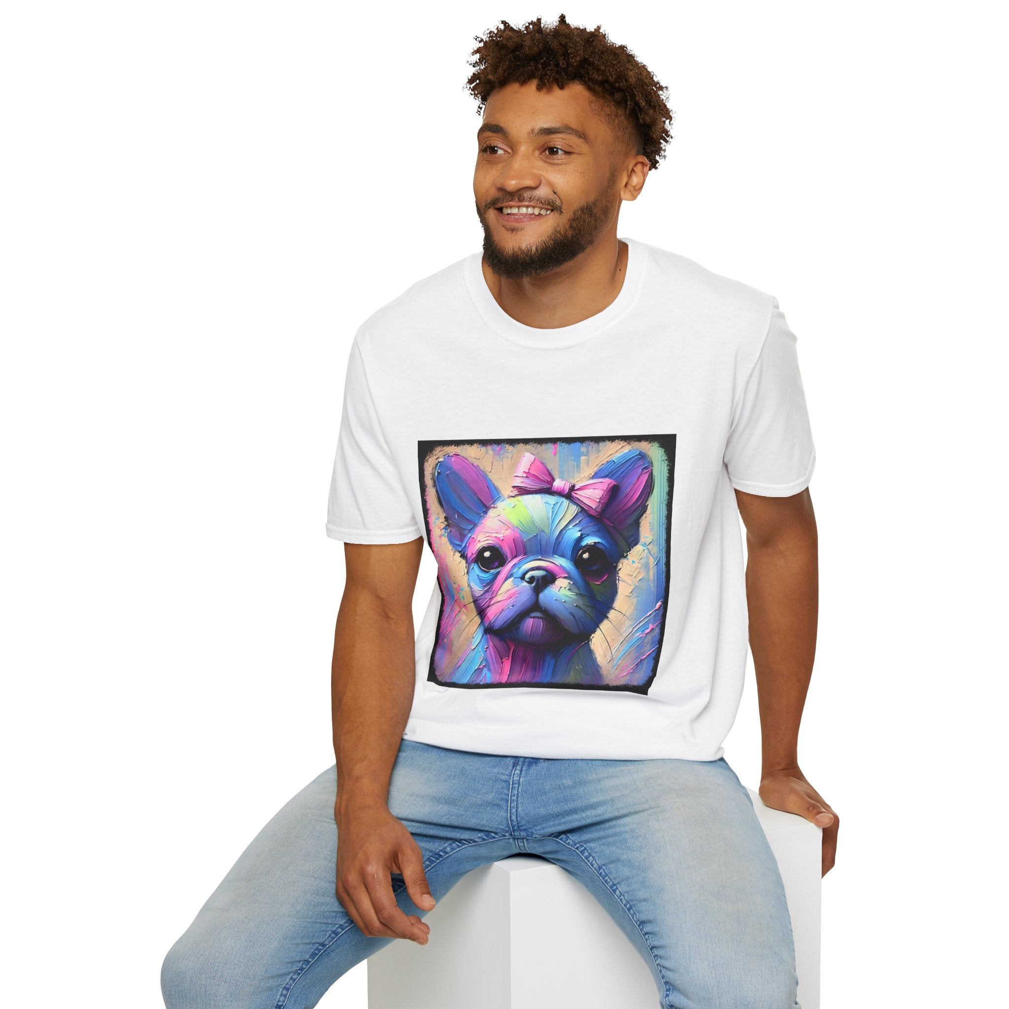 French Bulldog Shirt | Neon Classic Dog Lover Tee