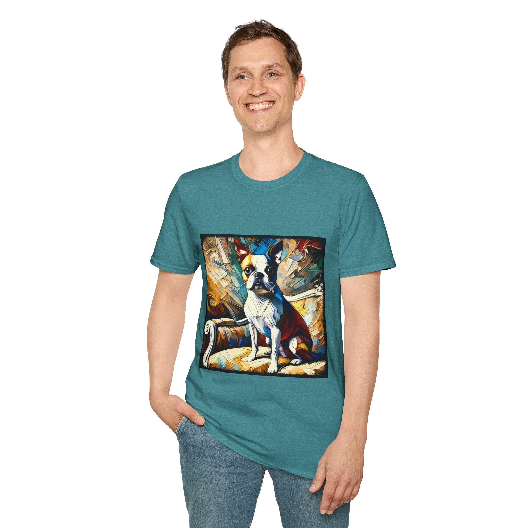 Boston Terrier Warm Classic | Unisex Dog T-Shirt