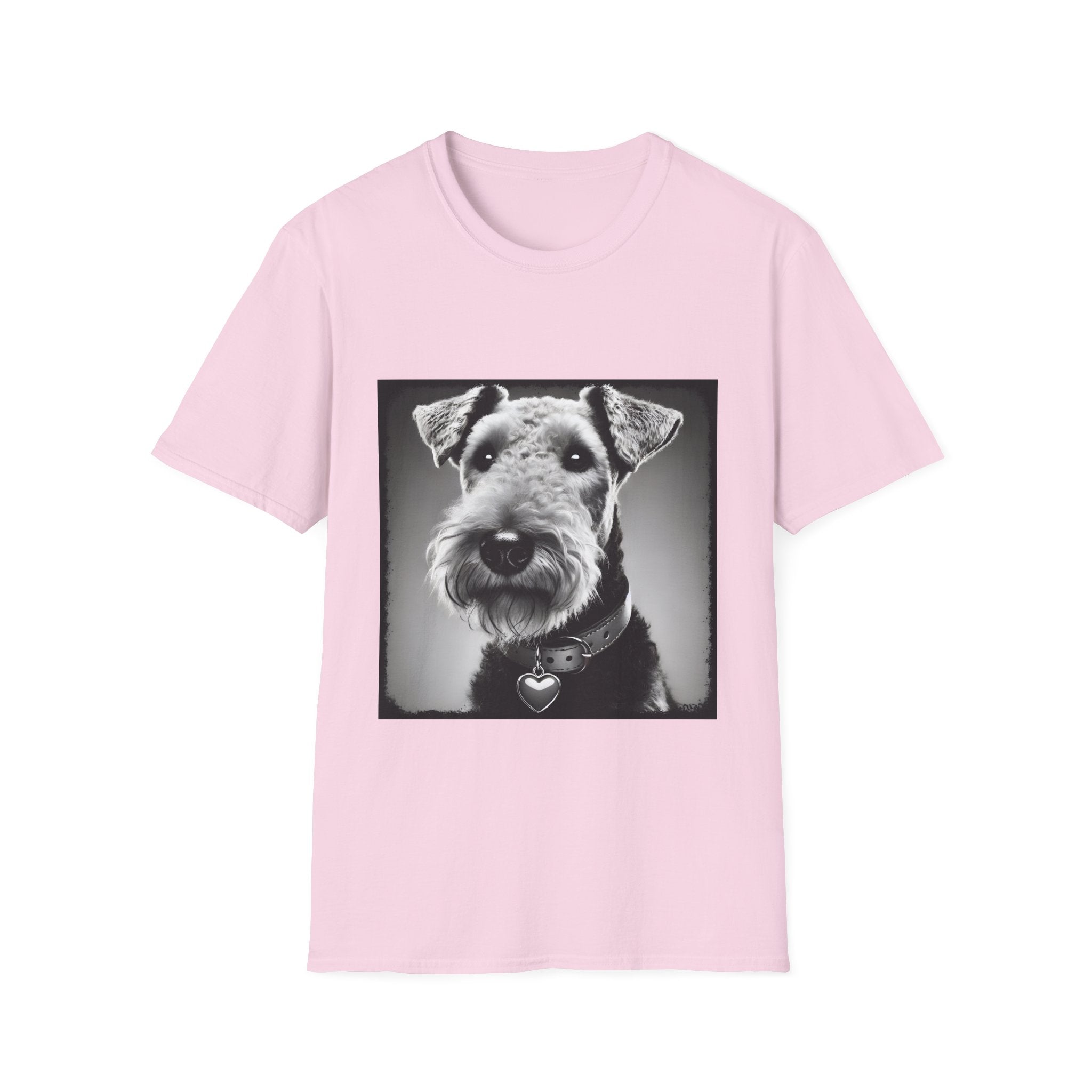 Airedale Terrier Shirt | Heart Charm Dog Lover Tee