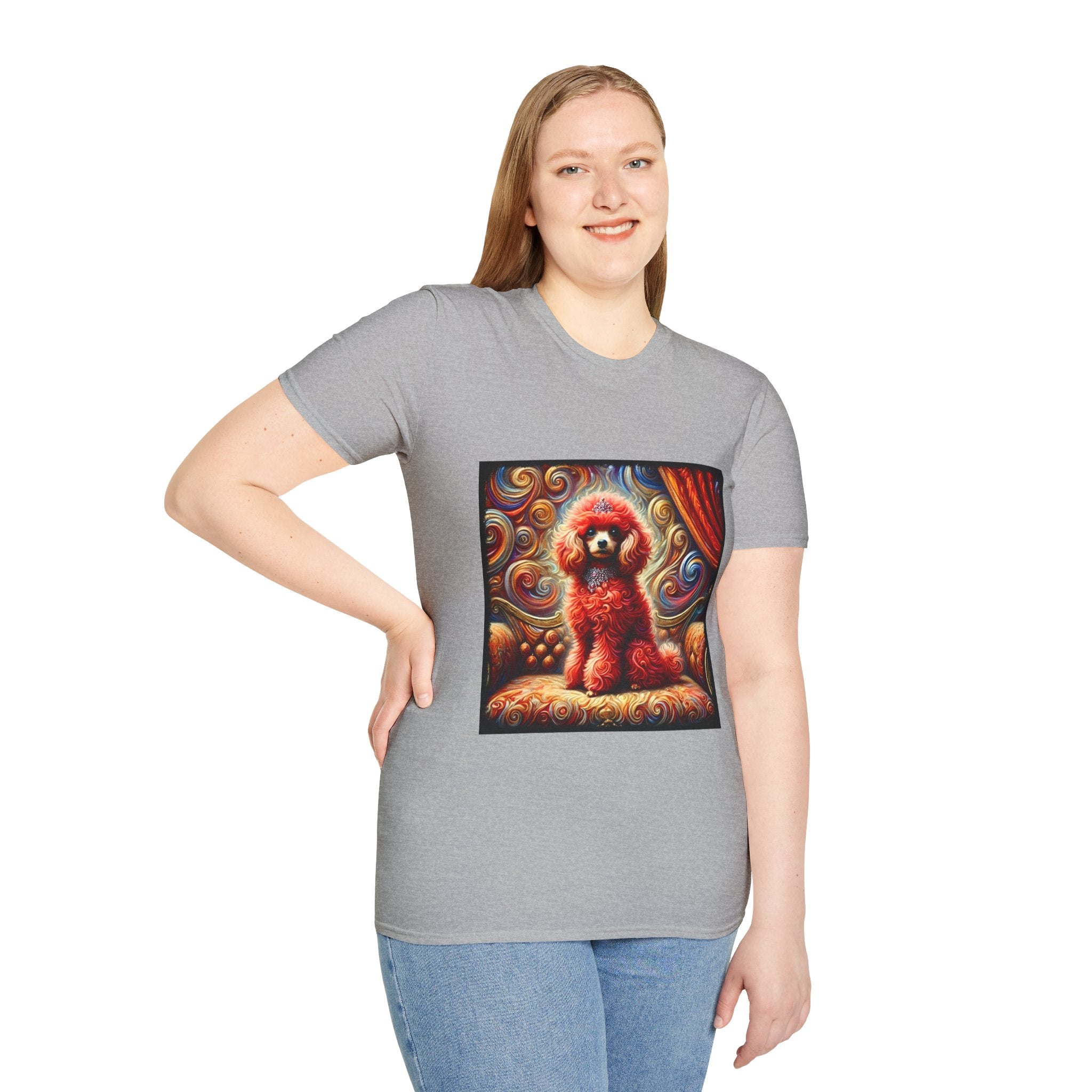 Poodle Fuzzy Swirl | Unisex Dog T-Shirt