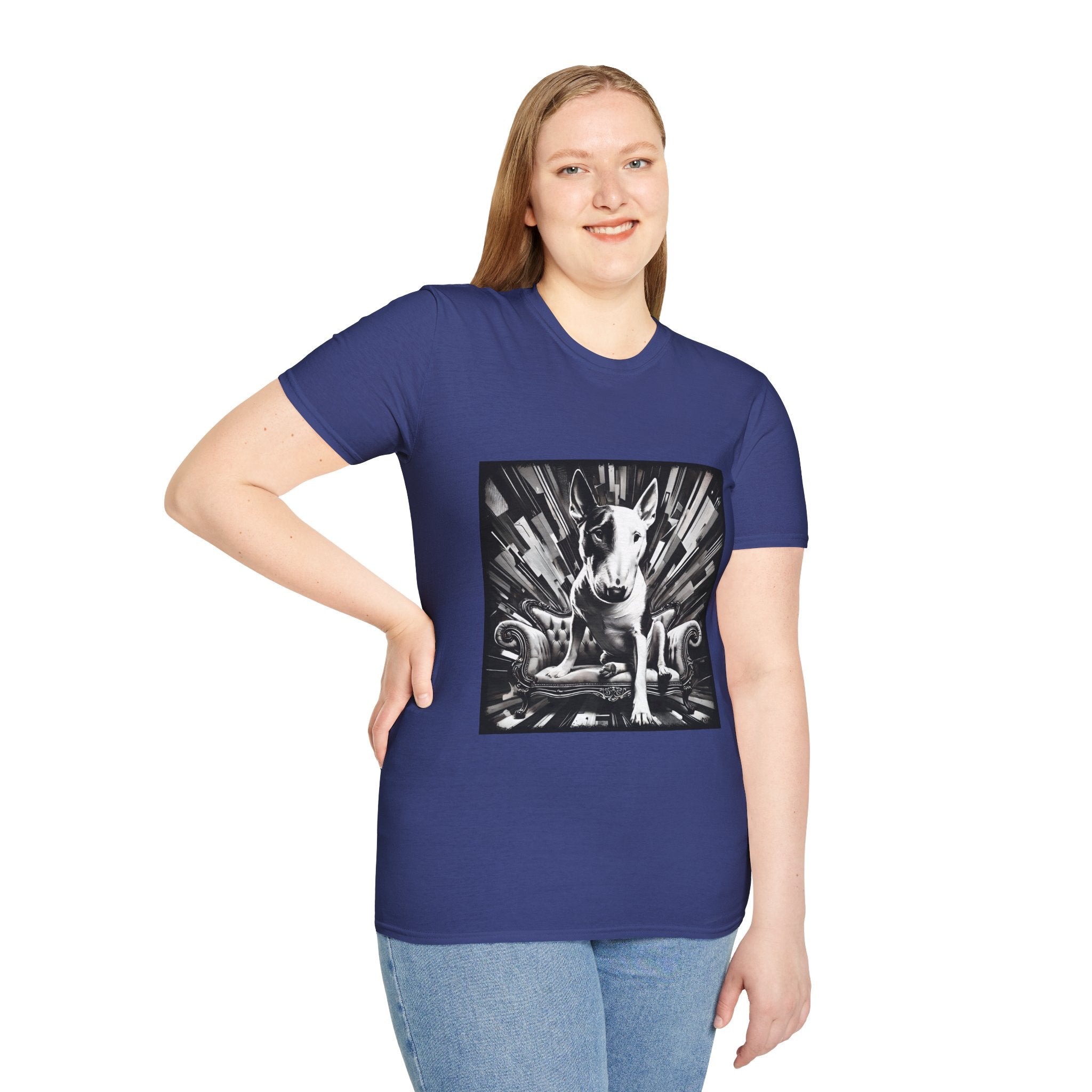 Bull Terrier B&W Bold | Unisex Dog T-Shirt