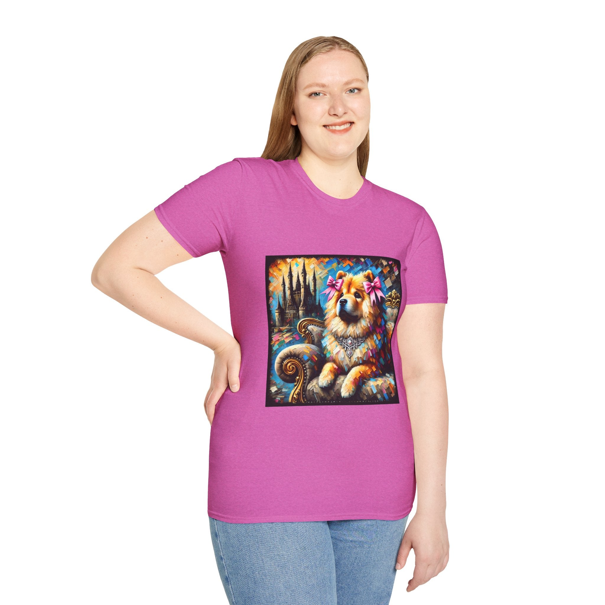 Chow Chow Diamond Princess Classic | Unisex Dog T-Shirt