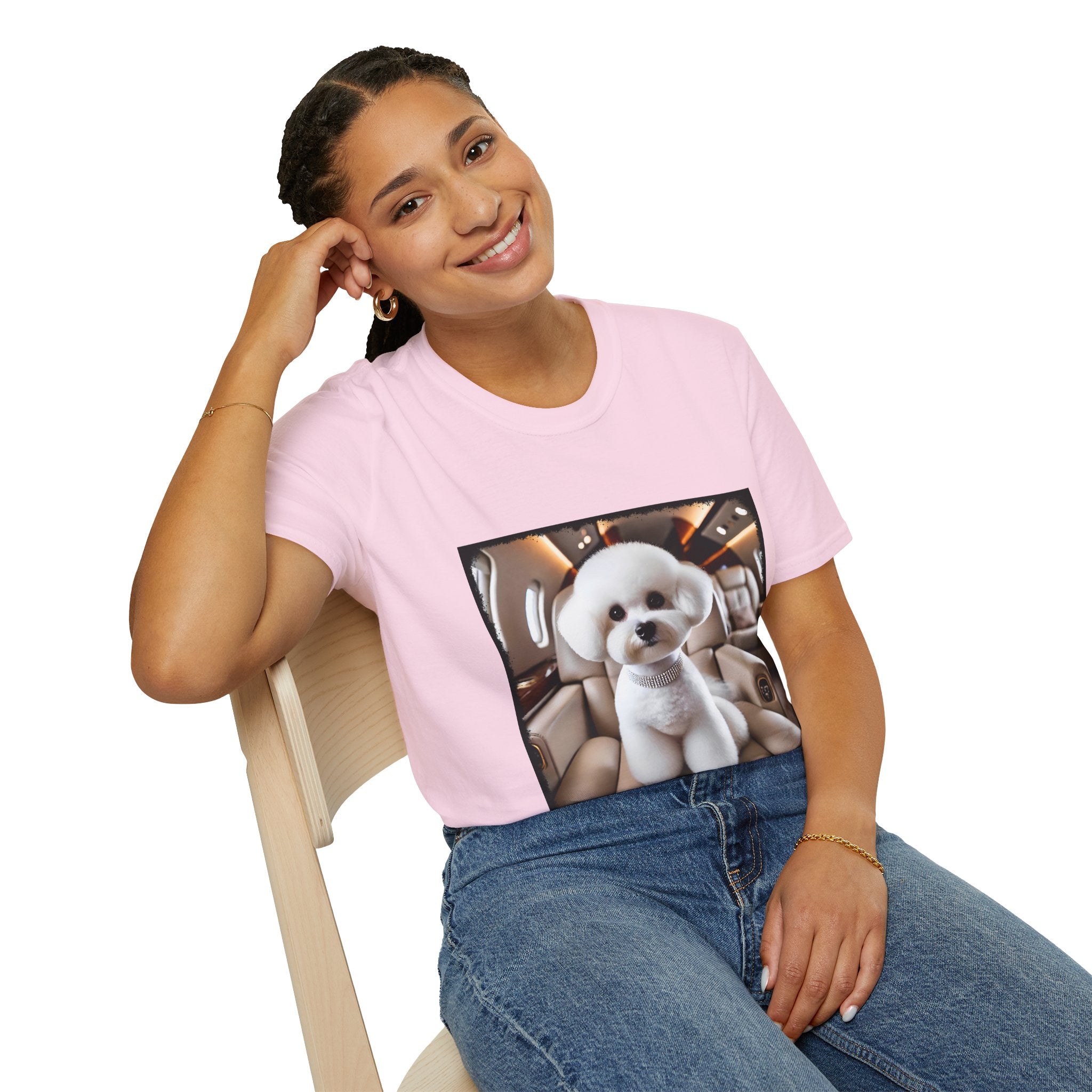 Bichon Frise Passport Pup | Unisex Dog T-Shirt
