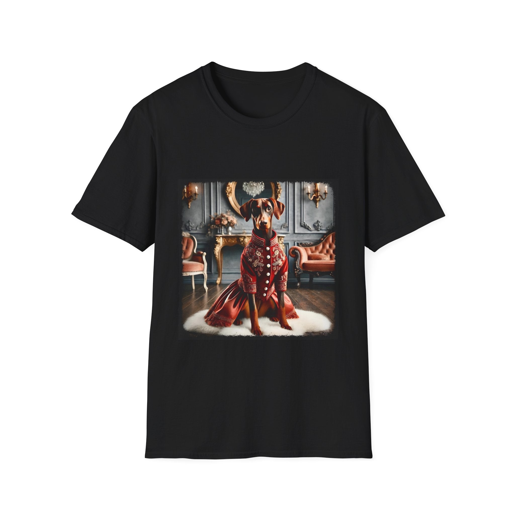 Doberman Pinscher Velvet Vixen | Unisex Dog T-Shirt