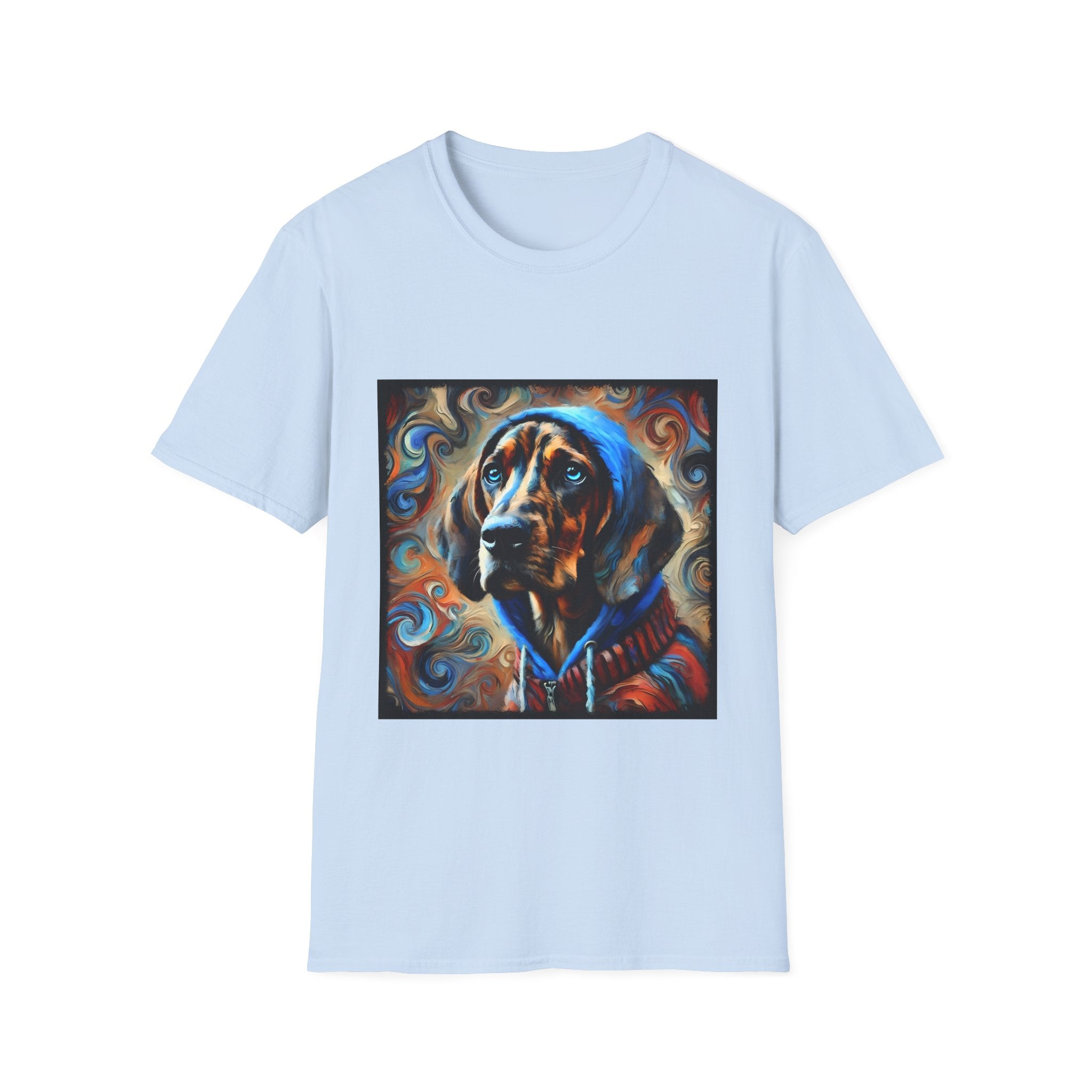 Coonhound Hoodie Swirl | Unisex Dog T-Shirt