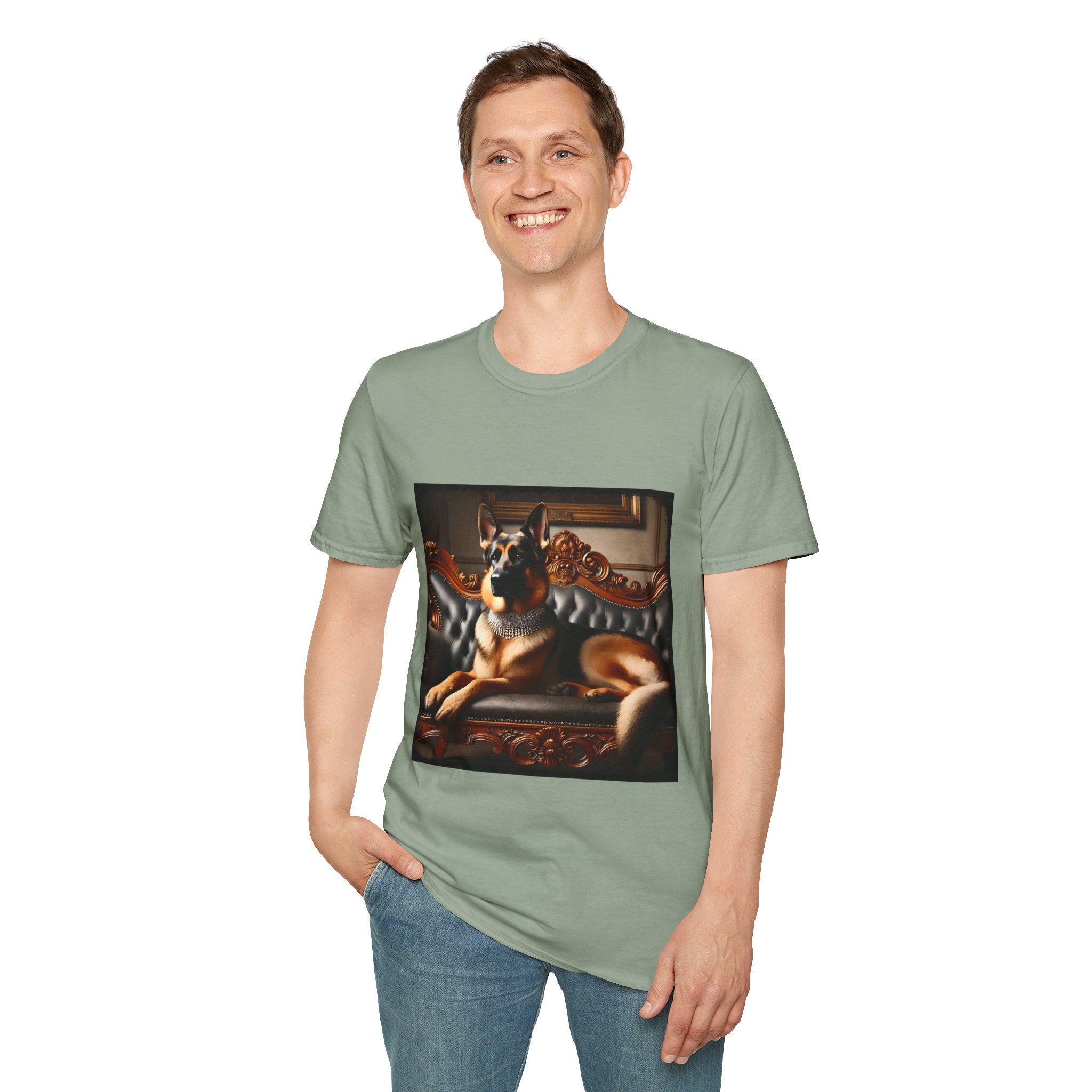 German Shepherd Posh Princess | Unisex Dog T-Shirt