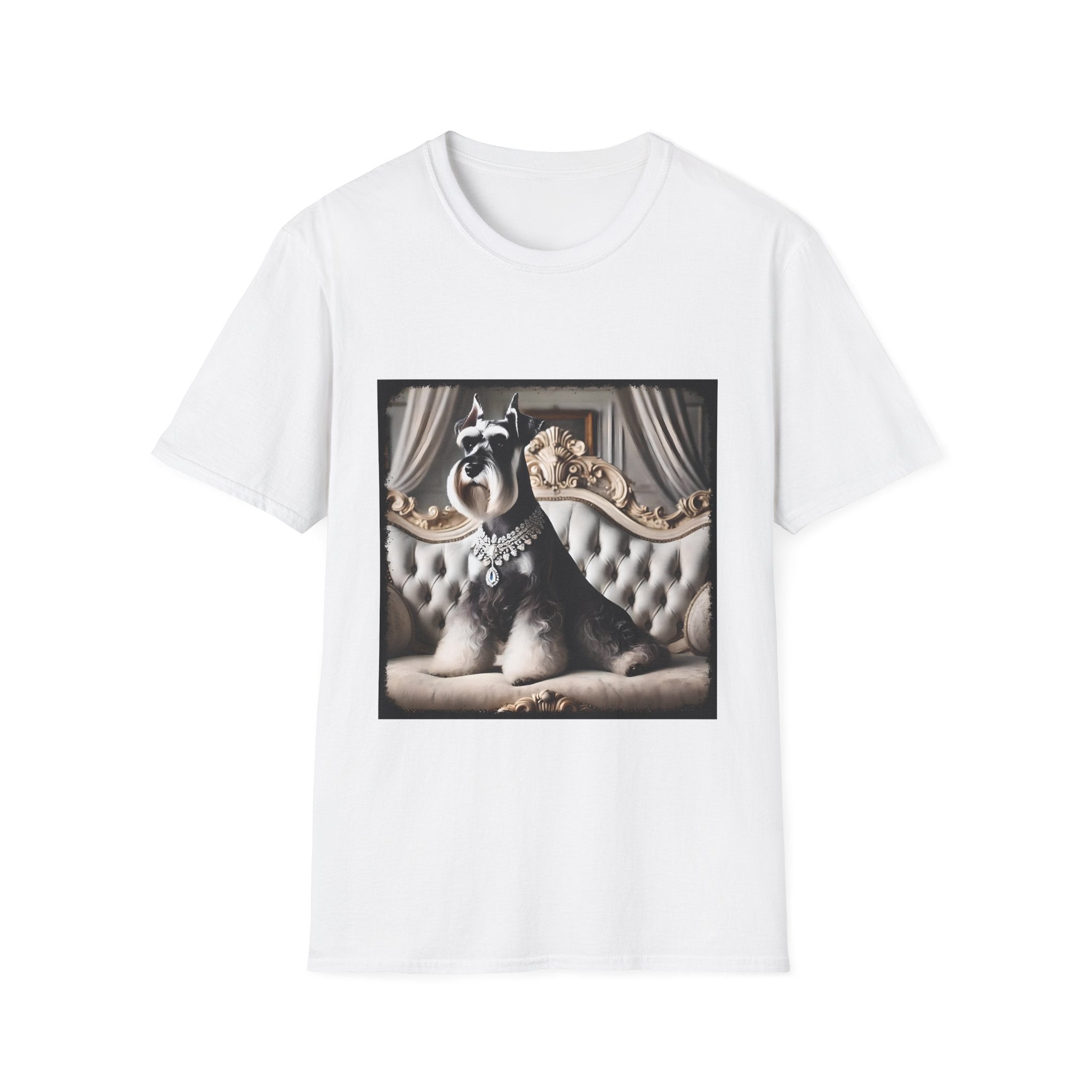 Schnauzer Diamond Diva | Unisex Dog T-Shirt