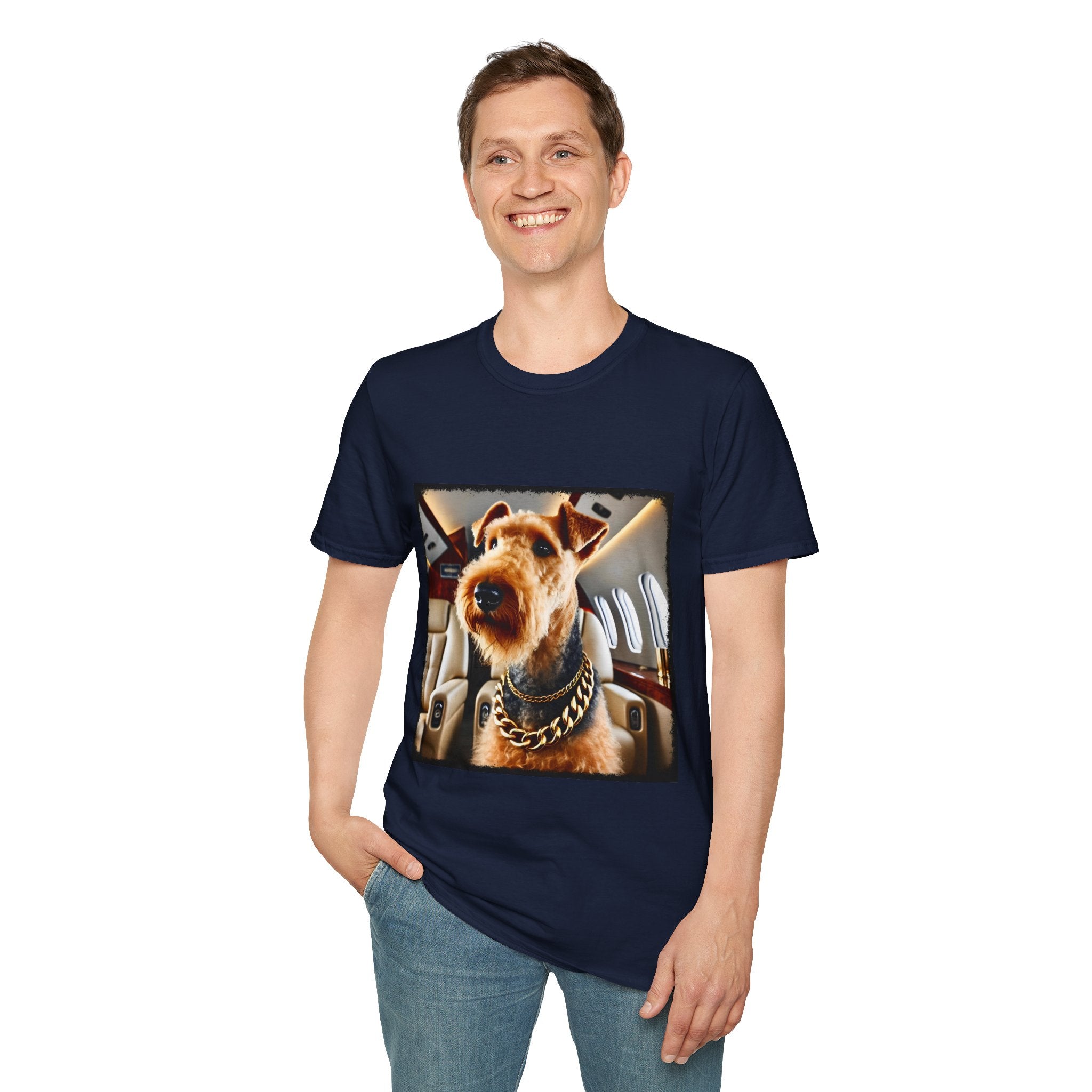Airedale Terrier Shirt | Jet Setter Dog Lover Tee
