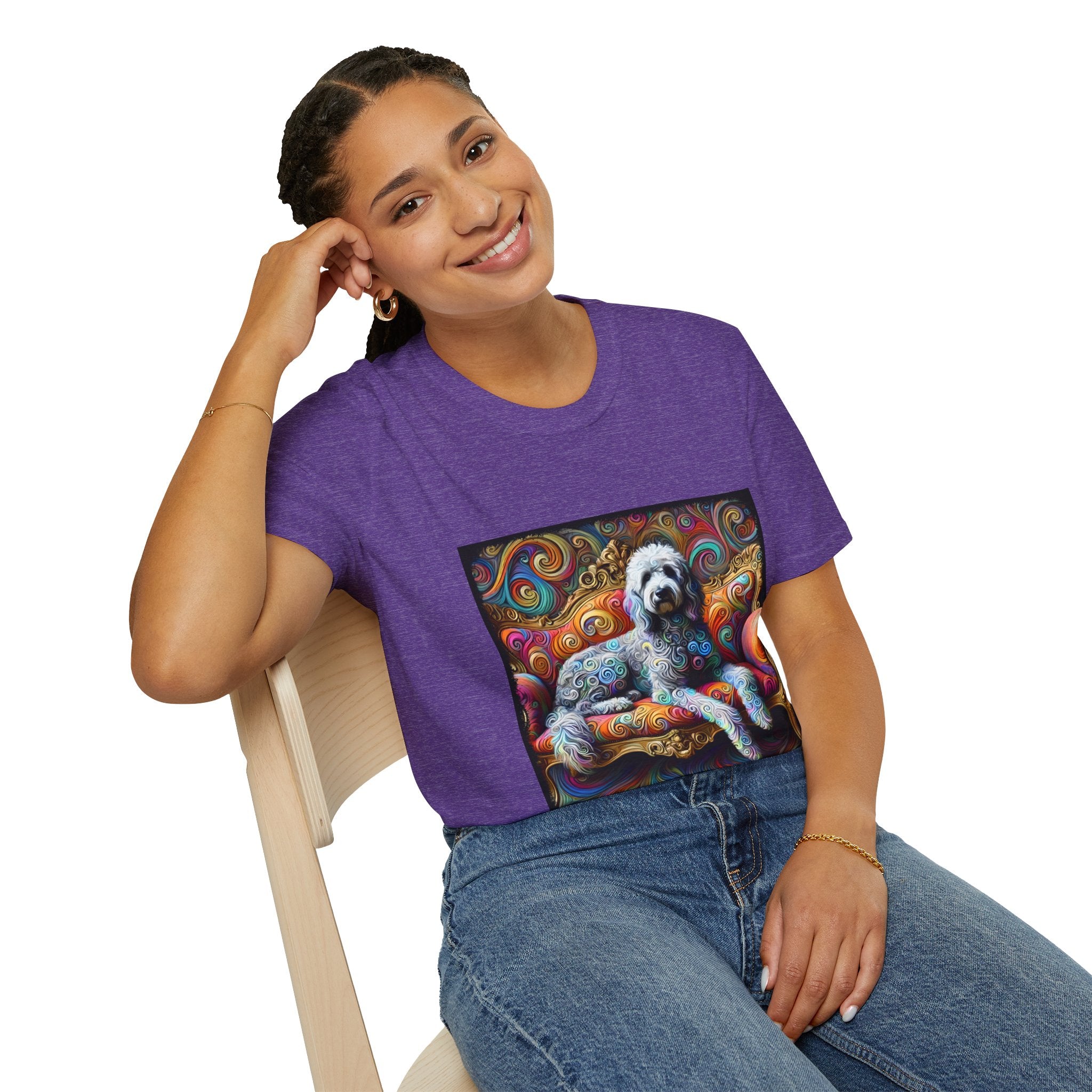 Labradoodle Vivid Swirl | Unisex Dog T-Shirt