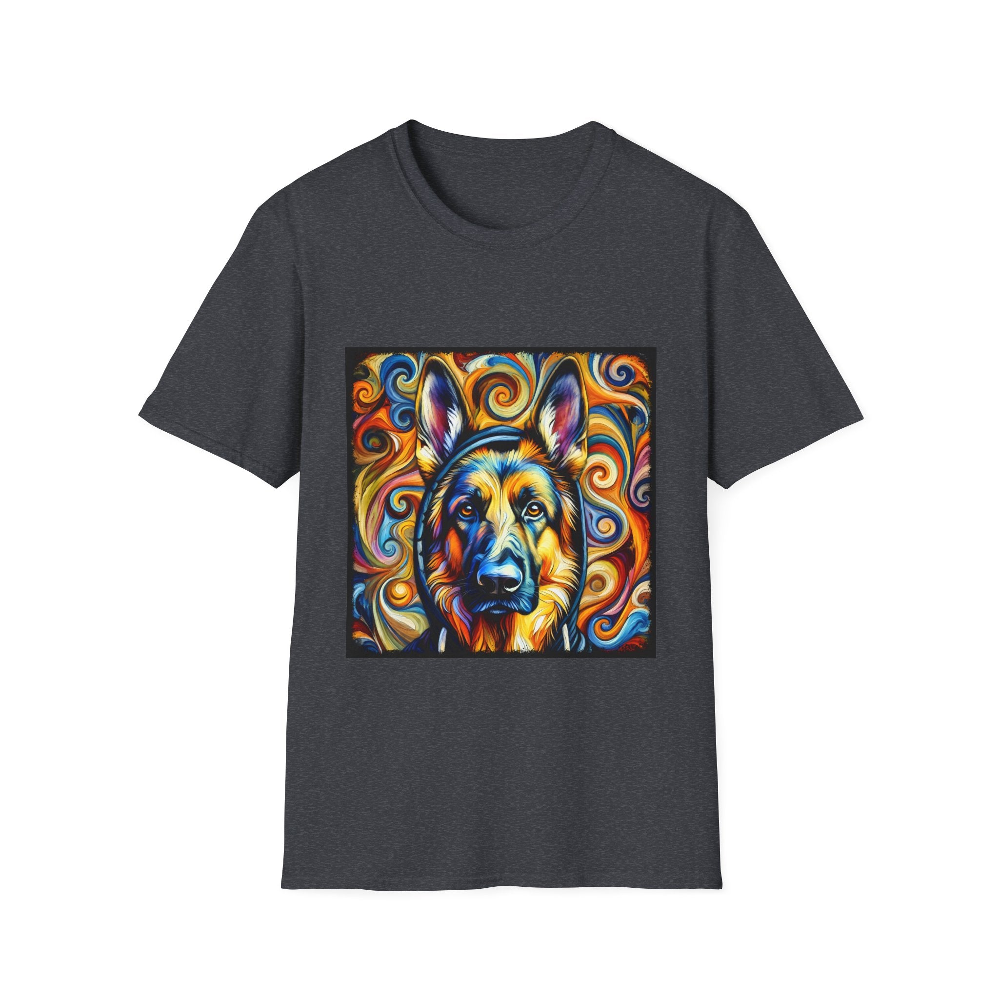 German Shepherd Shirt | Relaxed Swirl Dog Lover Tee