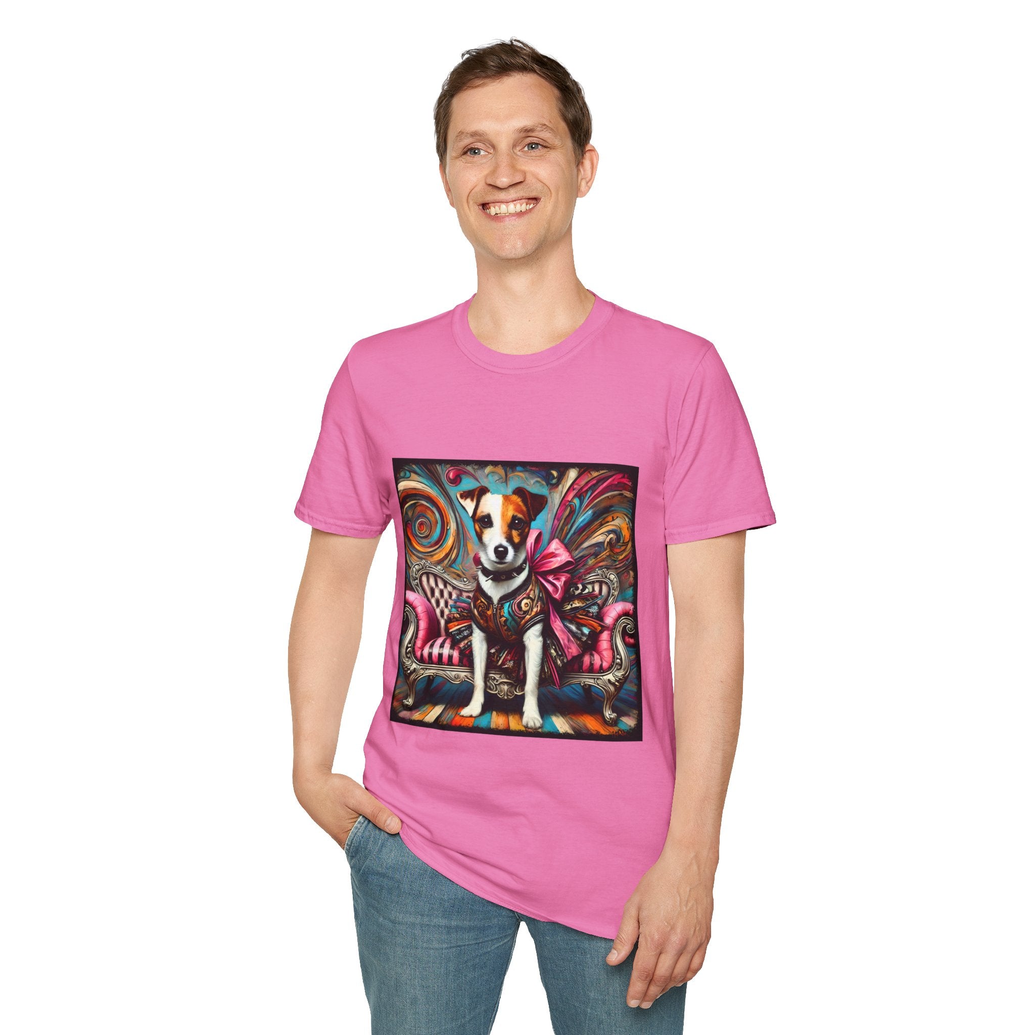 Jack Russell Terrier Chic Rocker | Unisex Dog T-Shirt