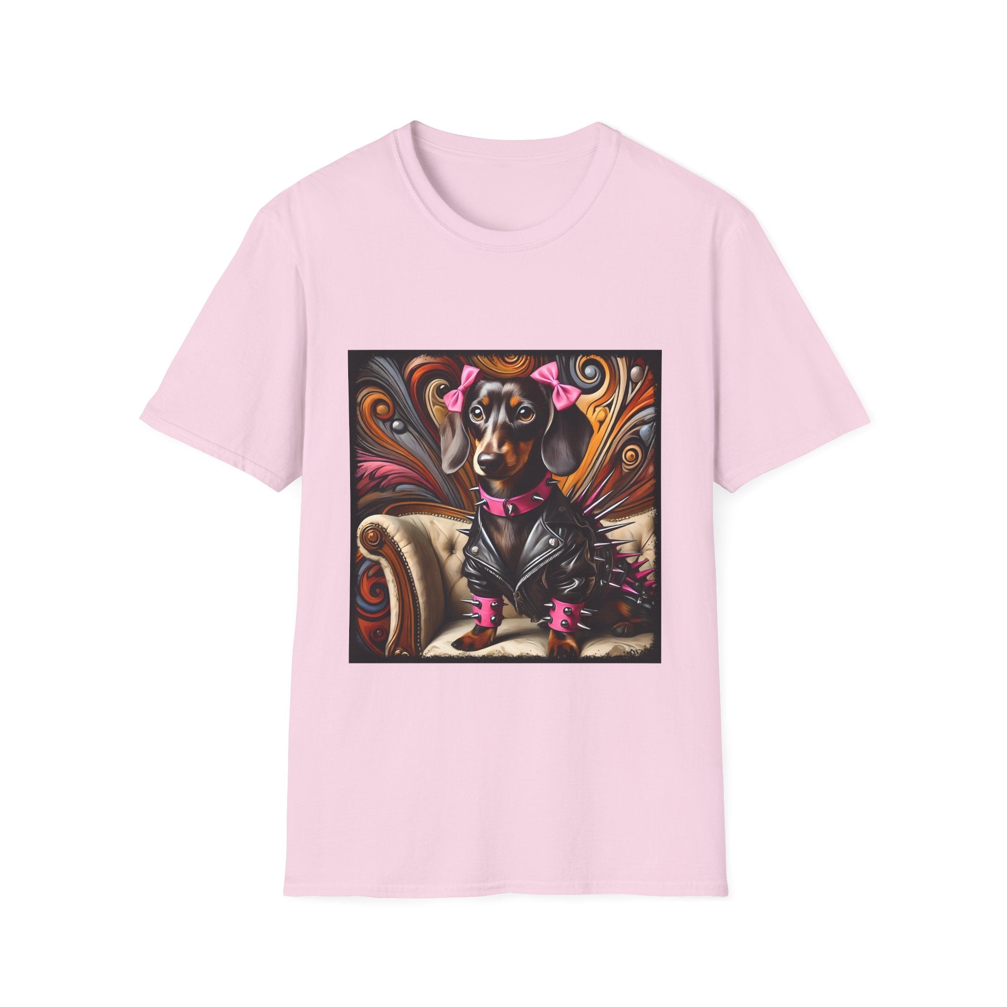 Dachshund Edgy Rocker | Unisex Dog T-Shirt