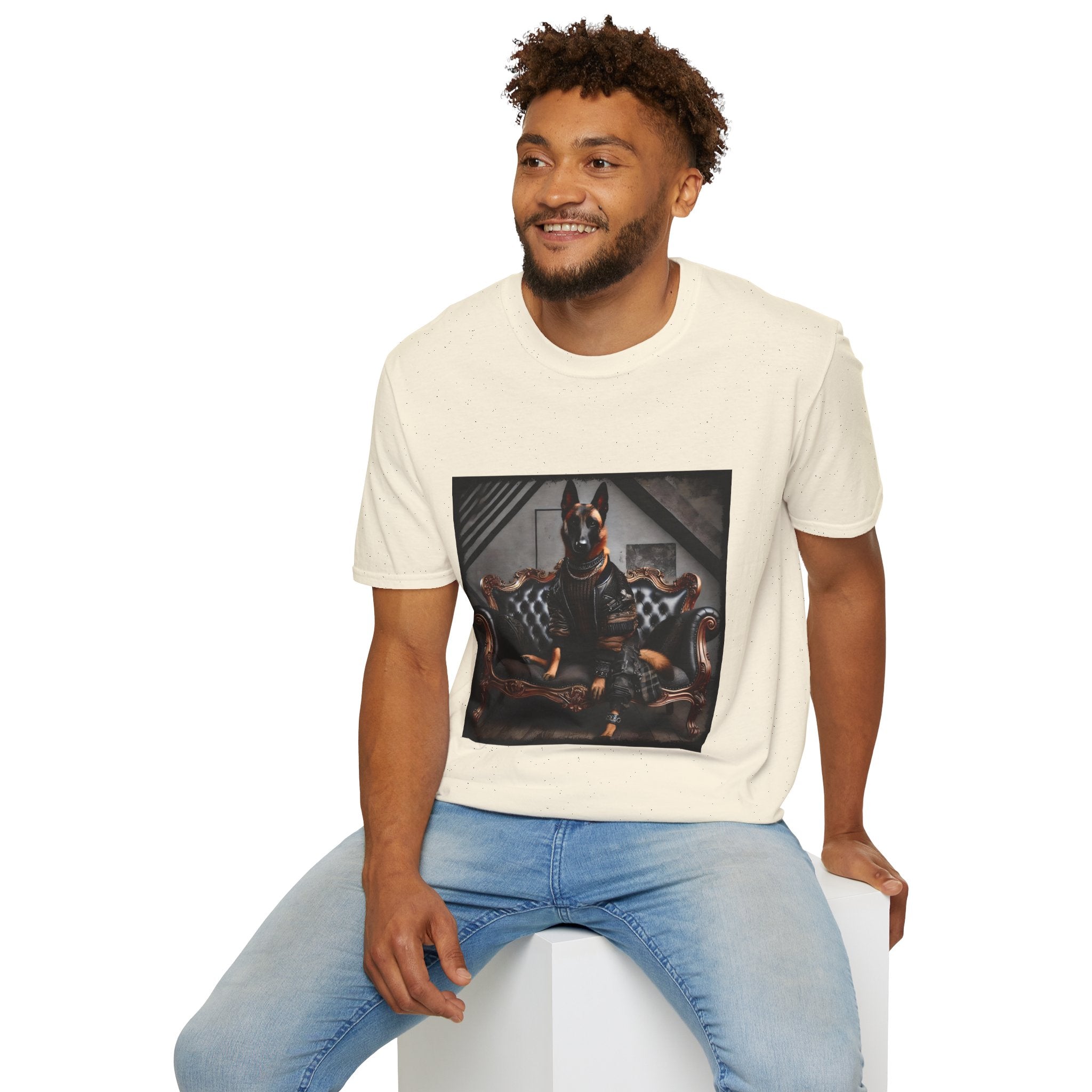 Belgian Malinois Bold Rebel | Unisex Dog T-Shirt
