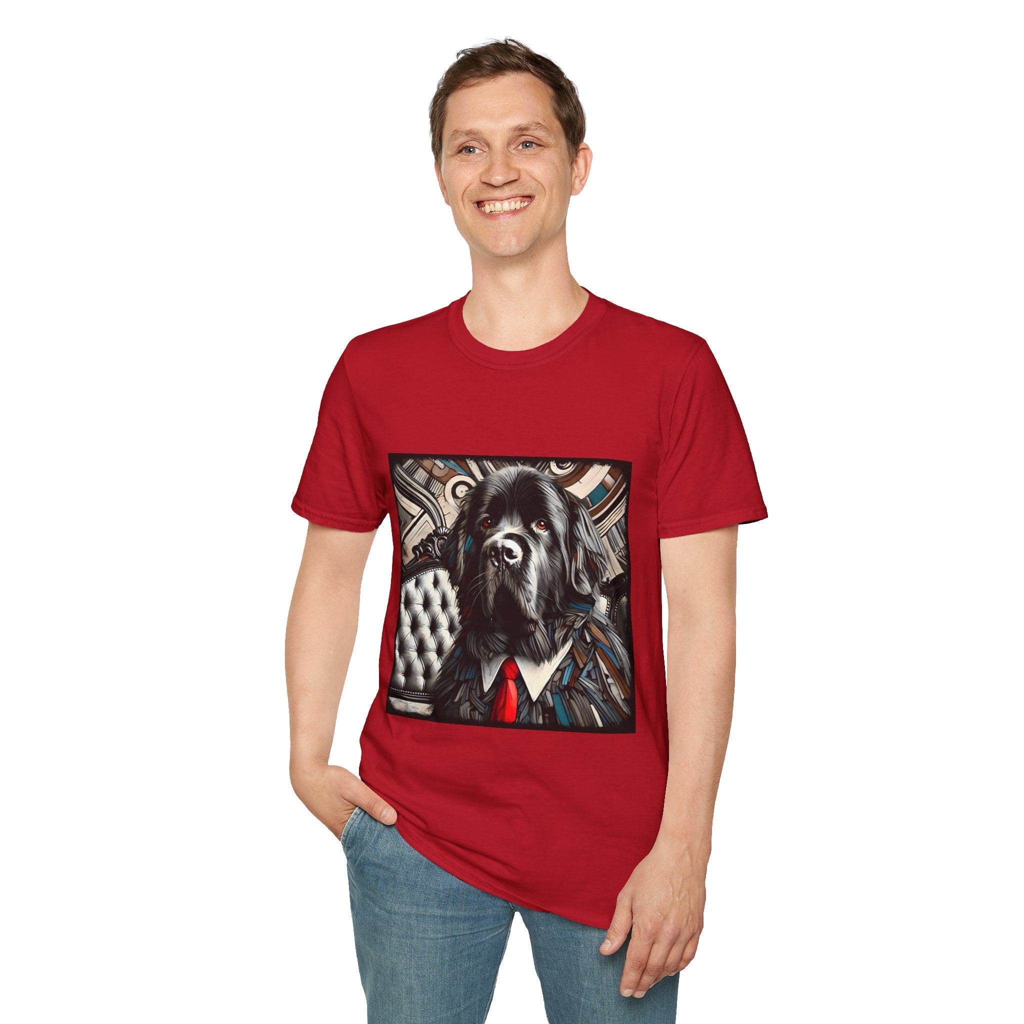 Newfoundland Bold Gentleman | Unisex Dog T-Shirt