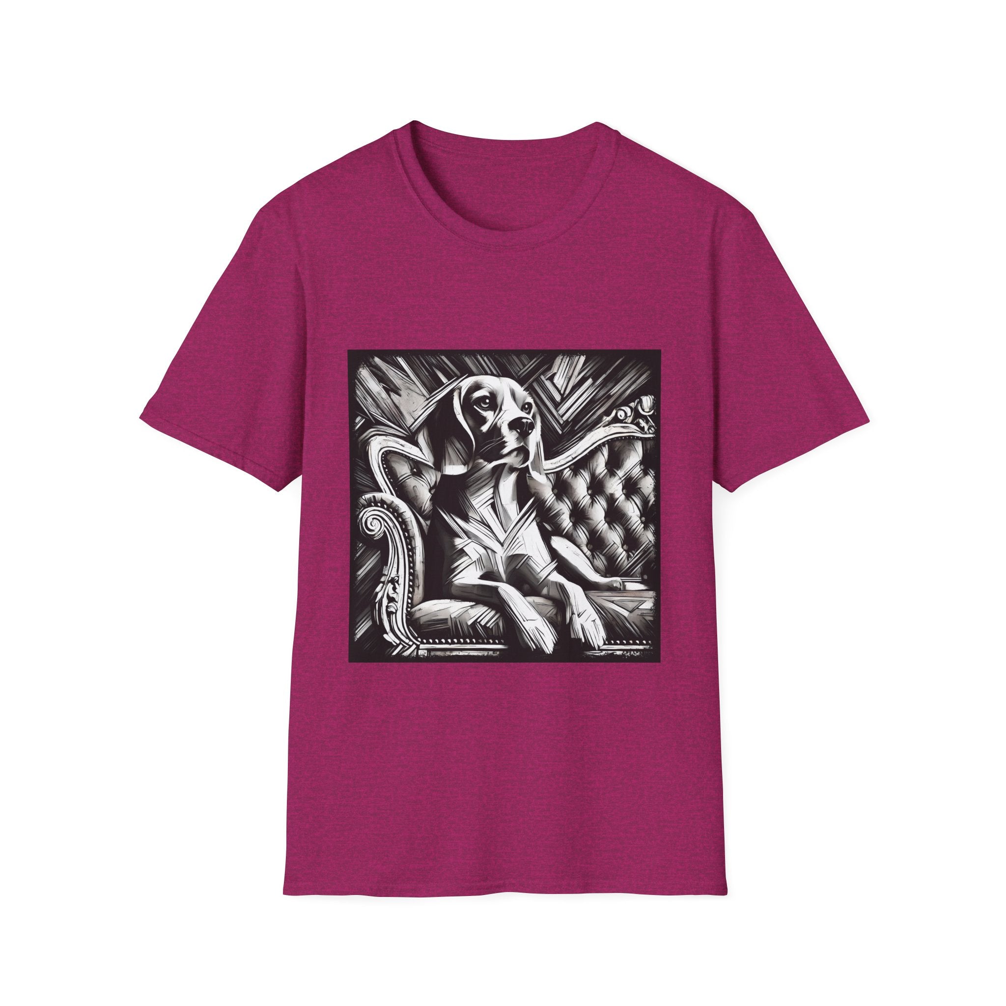 Beagle B&W Bold | Unisex Dog T-Shirt