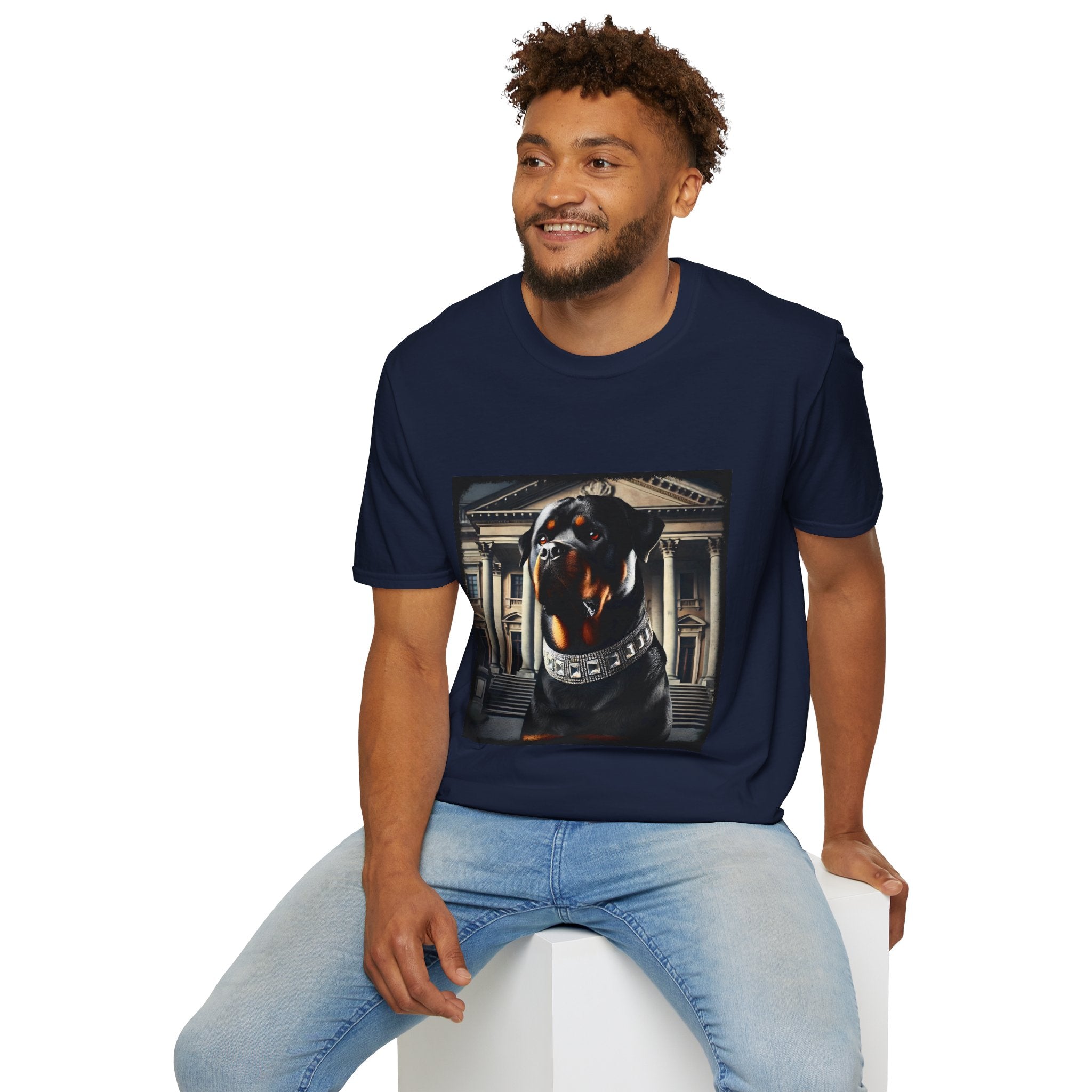 Rottweiler Diamond Sentinel | Unisex Dog T-Shirt