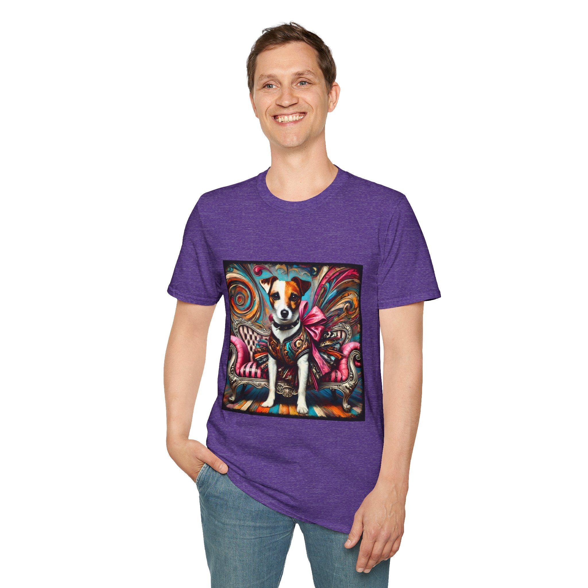 Jack Russell Terrier Chic Rocker | Unisex Dog T-Shirt
