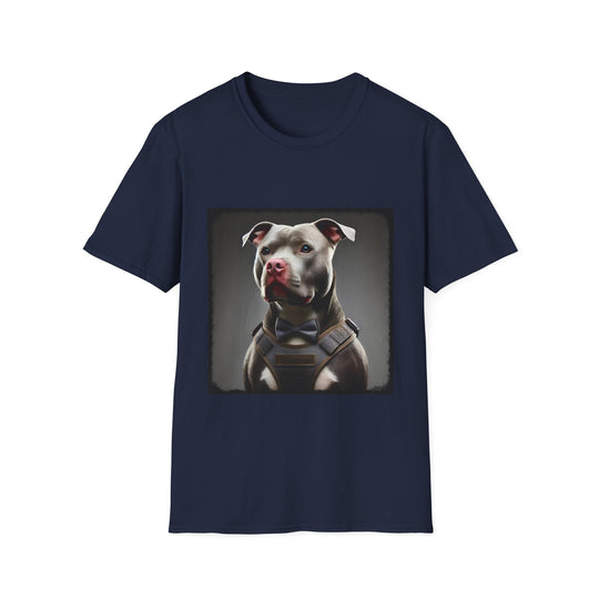 American Pit Bull Terrier Prime Prestige design dog lover unisex t-shirt in navy