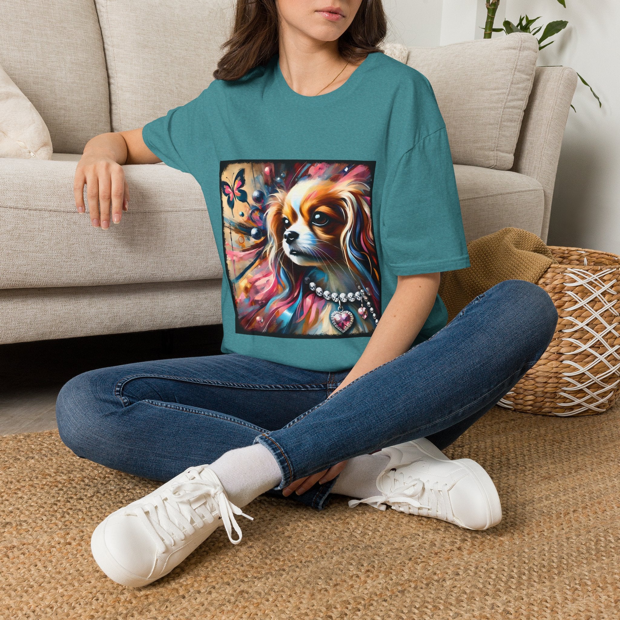 Cavalier King Charles Spaniel Shirt | Pink Diamond Classic Dog Lover Tee