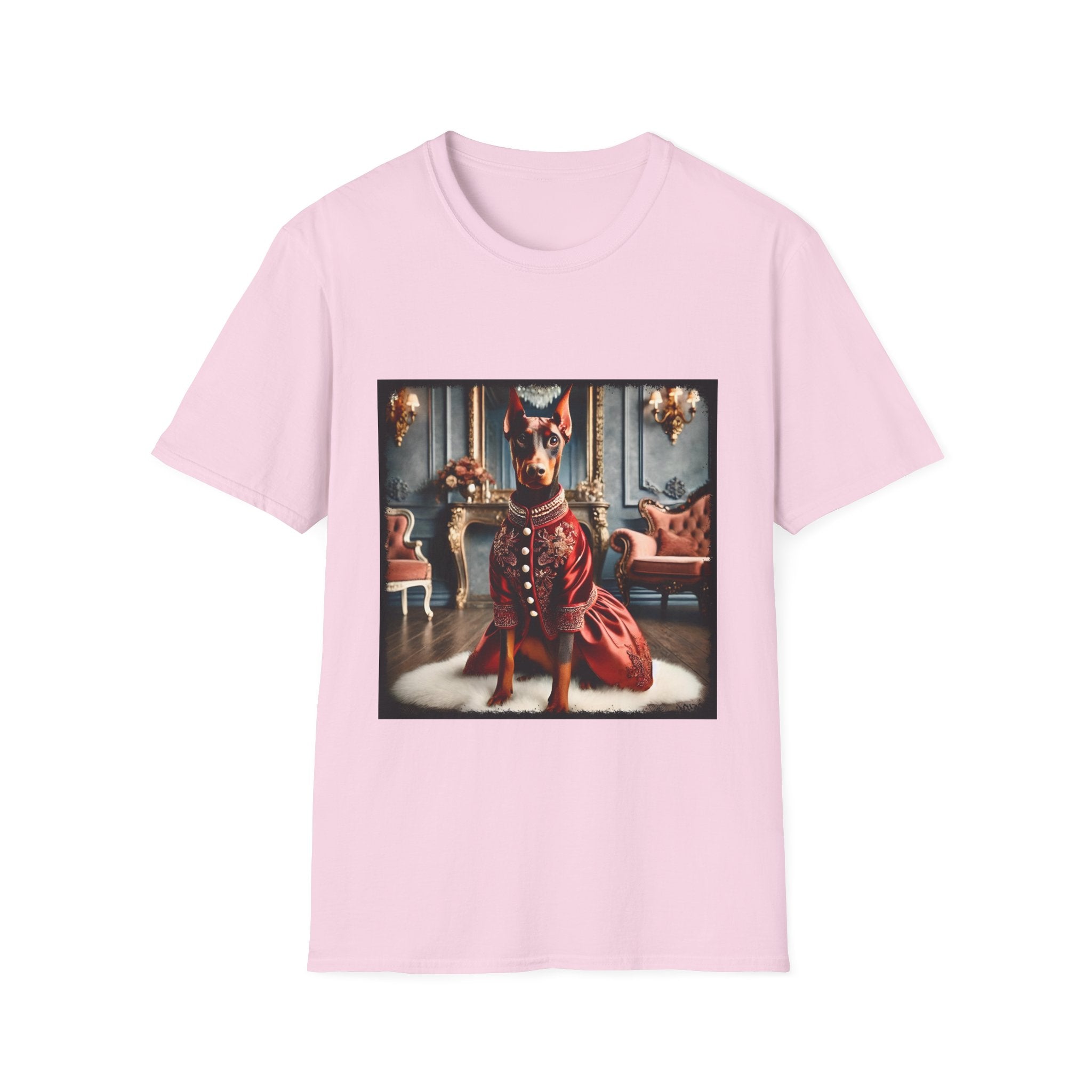 Doberman Pinscher Crimson Cutie | Unisex Dog T-Shirt