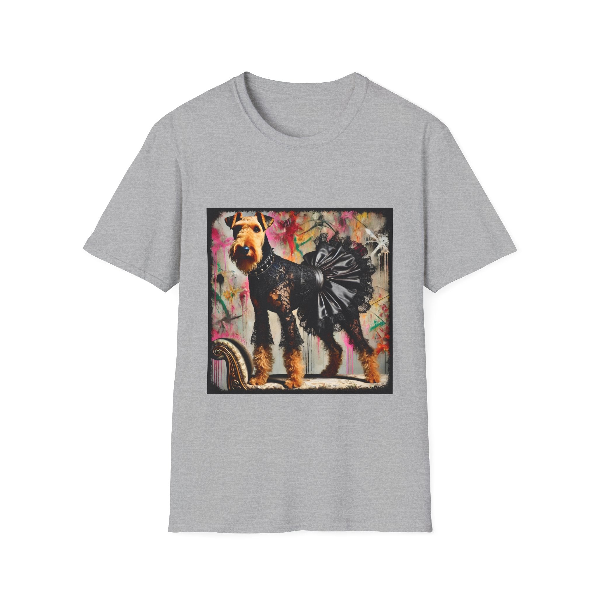Airedale Terrier Shirt | Rock Chic Dog Lover Tee