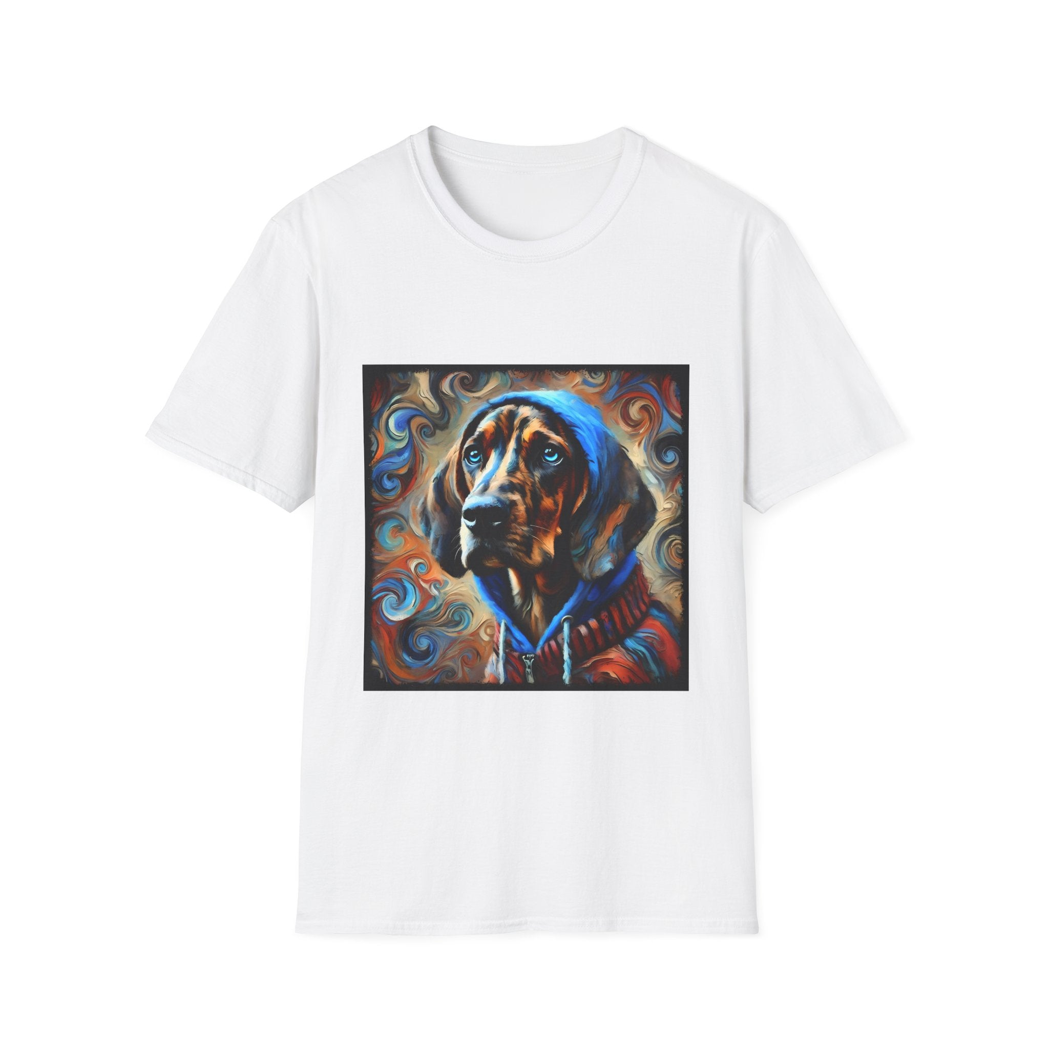Coonhound Hoodie Swirl | Unisex Dog T-Shirt