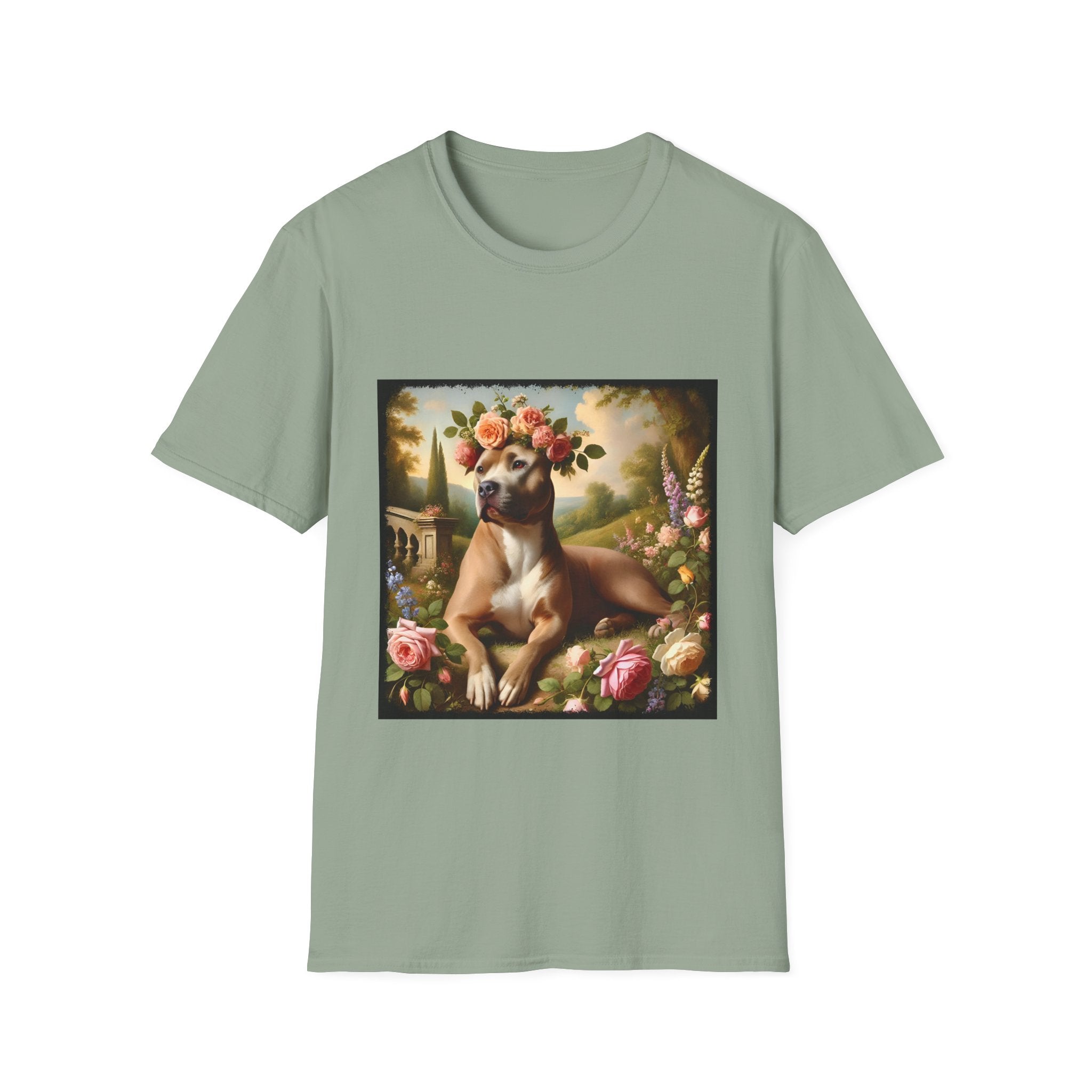 American Pit Bull Terrier Shirt | Botanical Beauty Dog Lover Tee