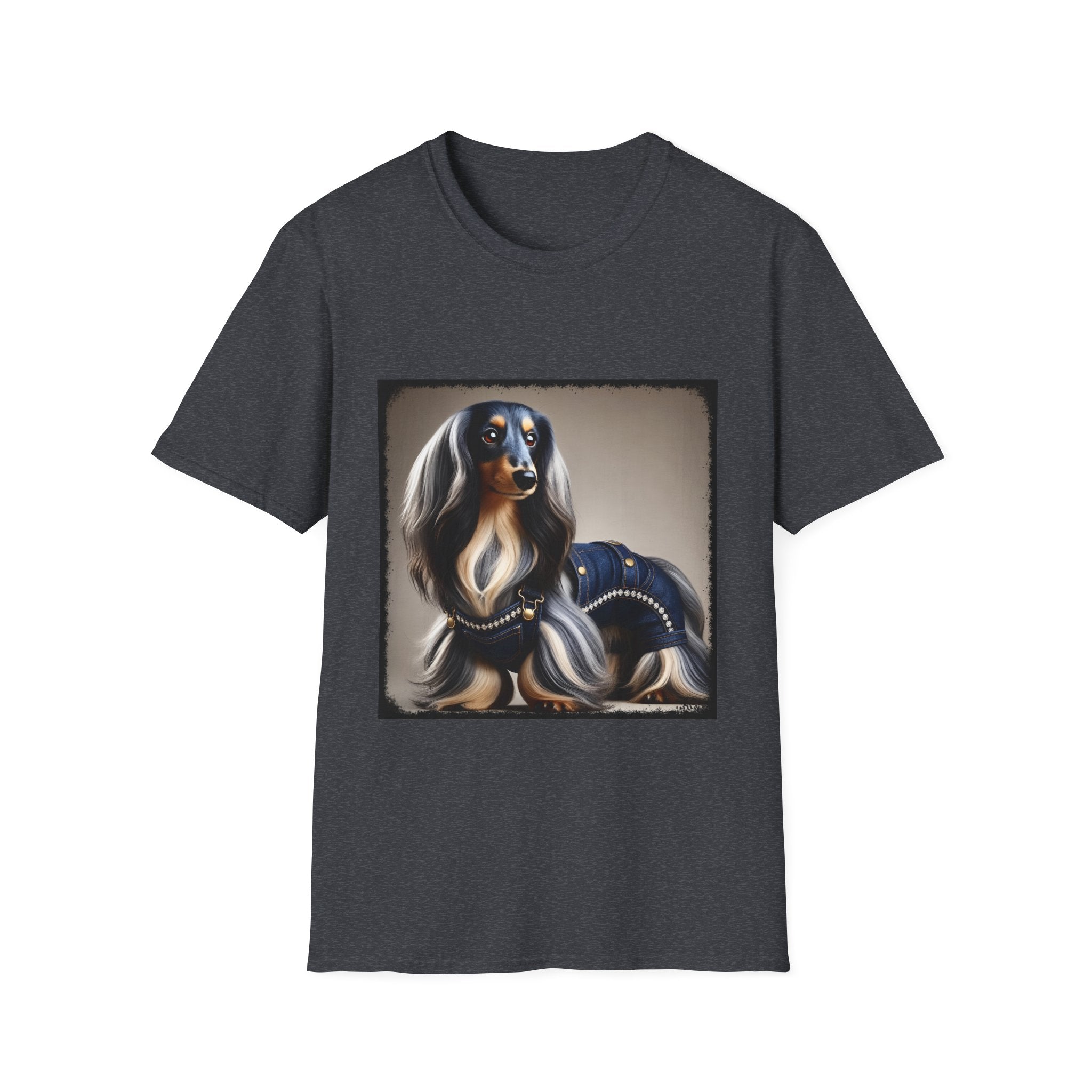 Dachshund Shirt | Denim Diva Dog Lover Tee