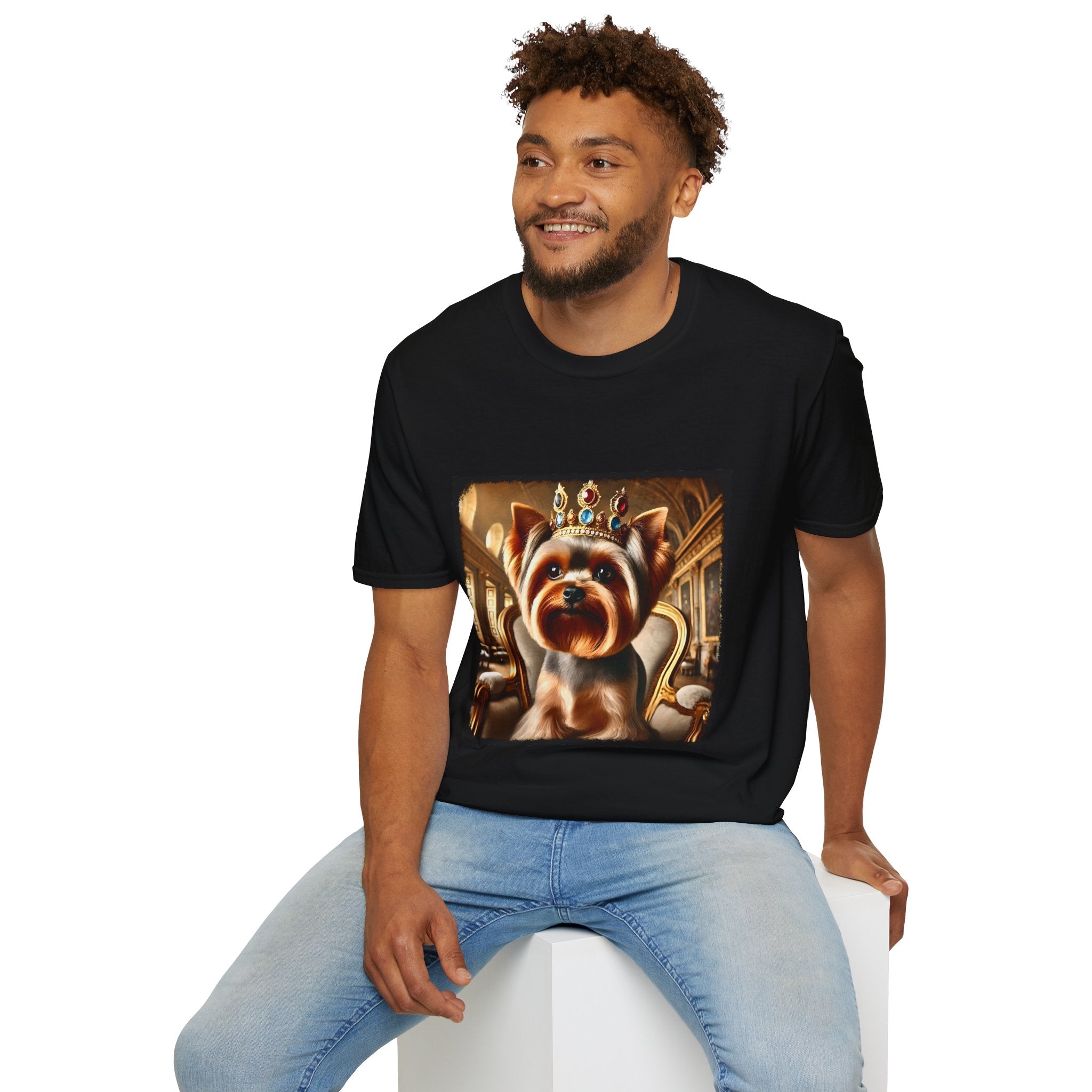 Yorkshire Terrier Mighty Monarch | Unisex Dog T-Shirt