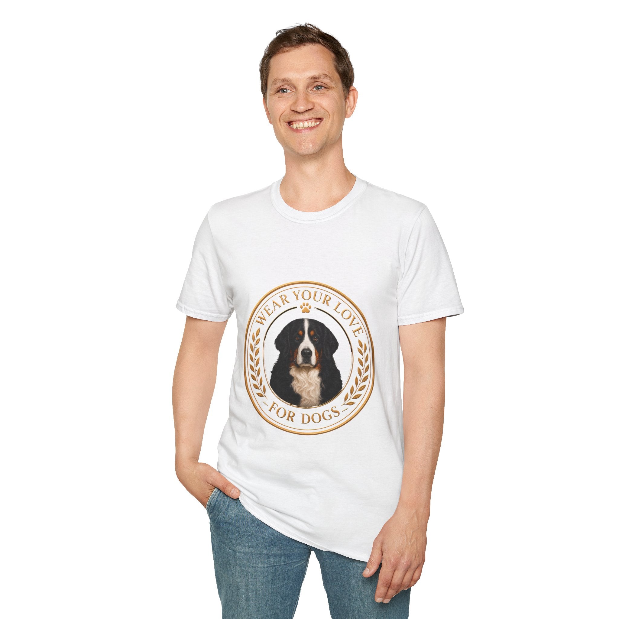 Bernese Mountain Dog Shirt | Wear Your Love for Dogs Dog Lover Tee