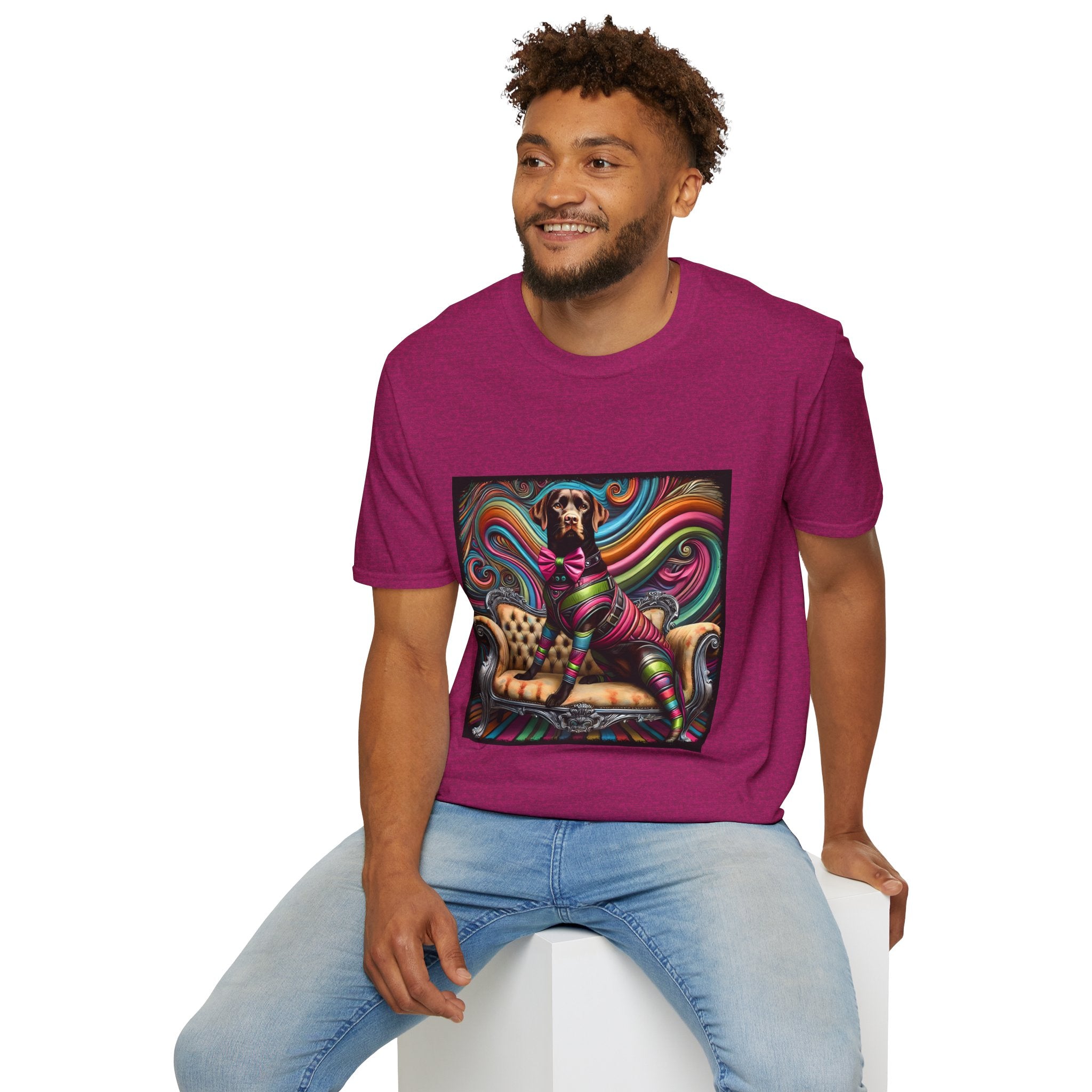 Labrador Retriever Bold Rocker | Unisex Dog T-Shirt