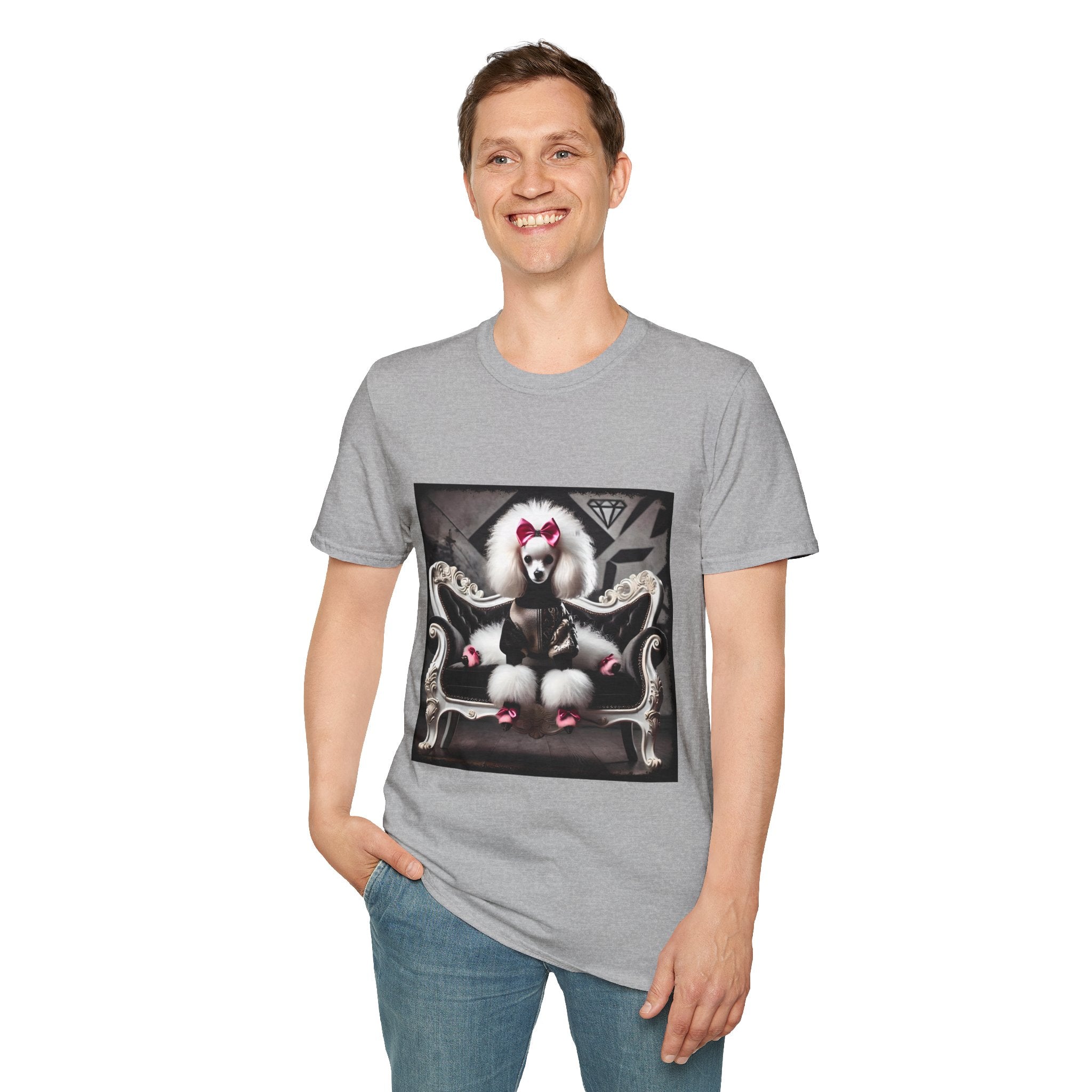Poodle High Fashion Diva | Unisex Dog T-Shirt
