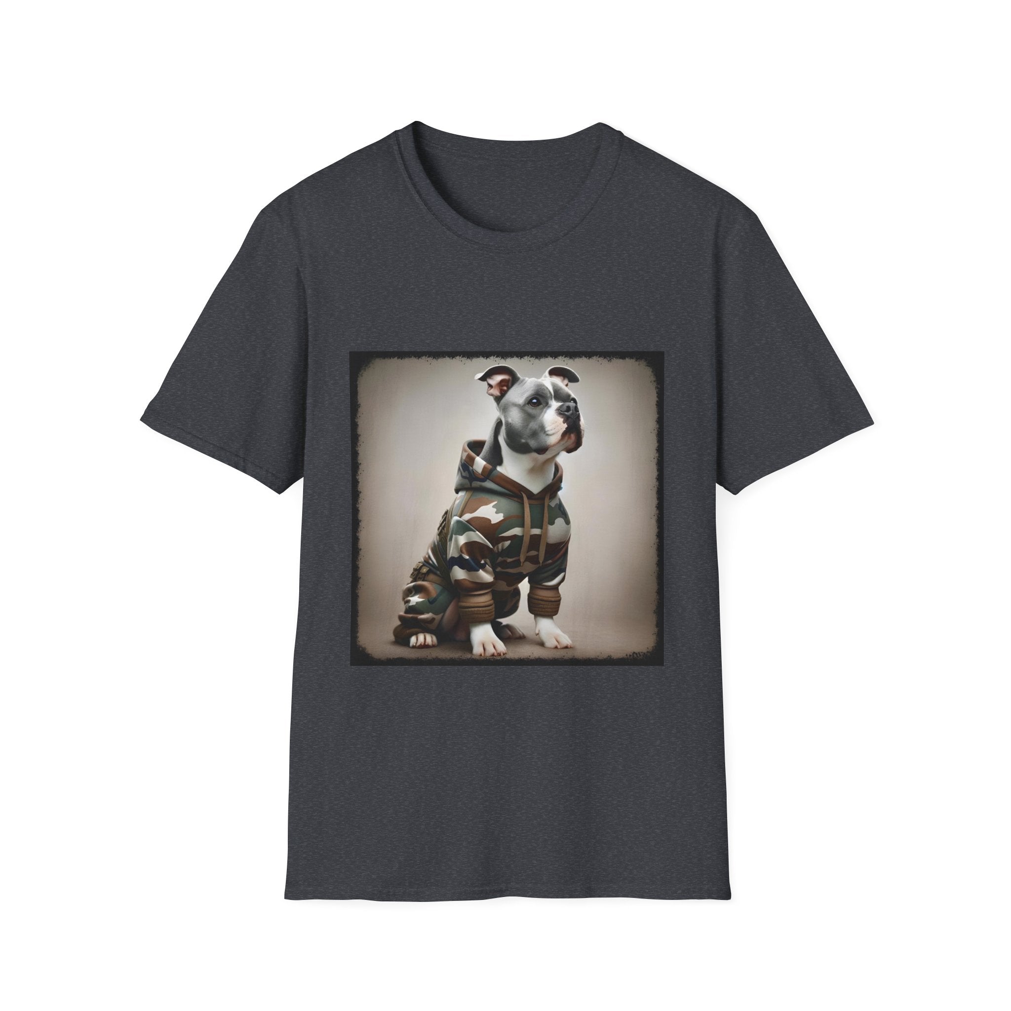 American Pit Bull Terrier Shirt | Camo Cutie Dog Lover Tee